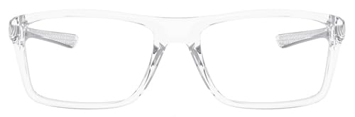 Oakley Rafter Radiation Protective Lead Glasses - Large Plastic Rectangle Frame, Adjustable Temple for X-ray & Medical Professionals - Safety Eyewear for Dental, Radiology & Industrial Use