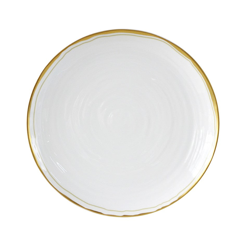 Albatre Elegant Ceramic Dinner Plates - 10.5 Inch Round Porcelain Plates for Dining, Set of 4 - Perfect for Restaurants, Weddings, and Everyday Family Meals