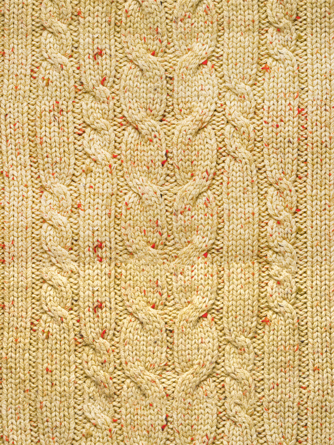 Lingua Franca Cable Knit Flax Wallpaper - Textured Home Decor for Living Room, Bedroom & Office