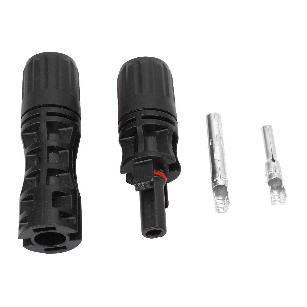 Waterproof Solar Panel Connector - IP67 Rated, UV Resistant, Tin Plated Copper Contacts for Outdoor Solar Systems - Ideal for Rainy, Foggy & Extreme Weather Conditions
