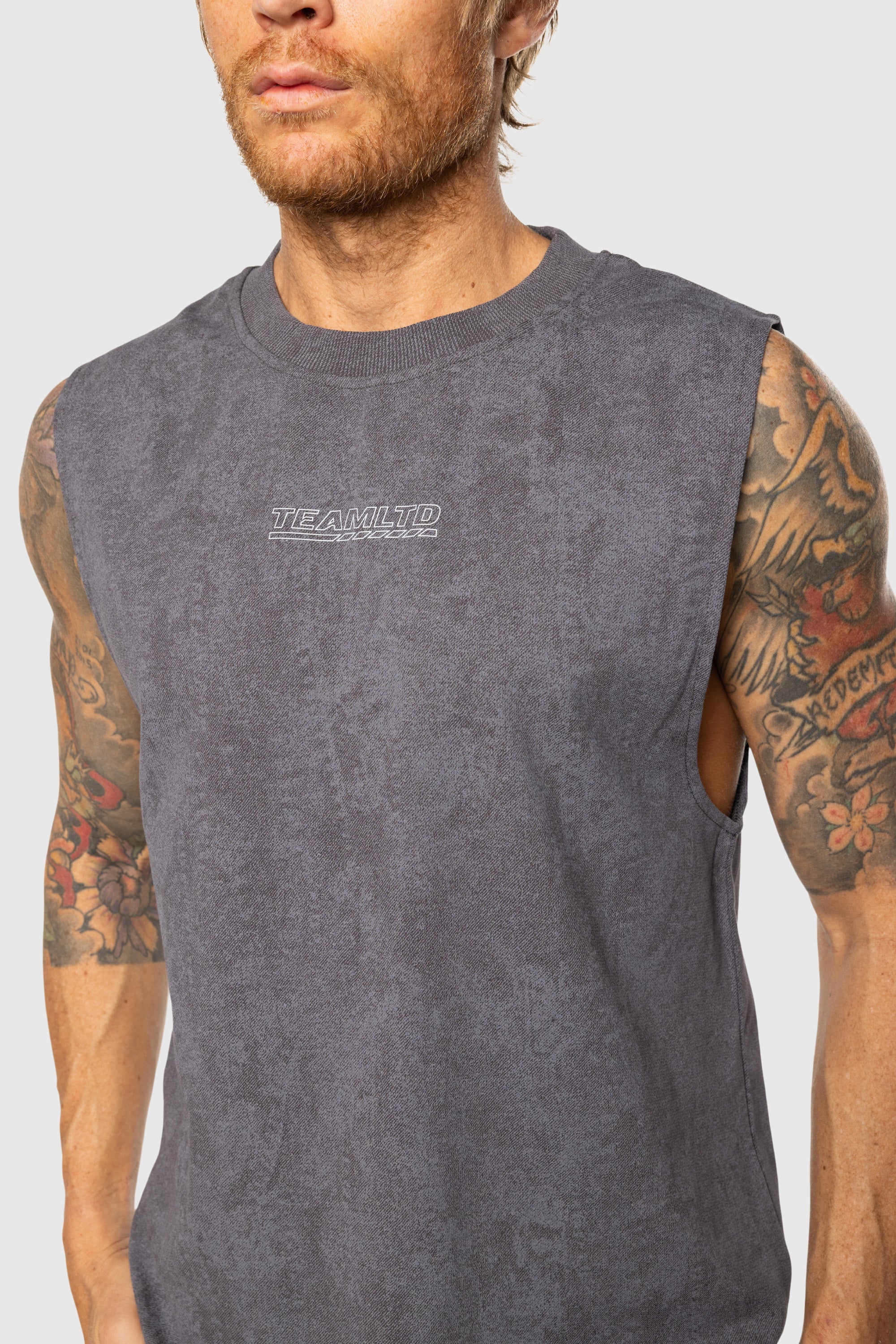 Momentum Tank Top for Women - Soft Grey Workout Shirt - Gym, Yoga & Running Activewear