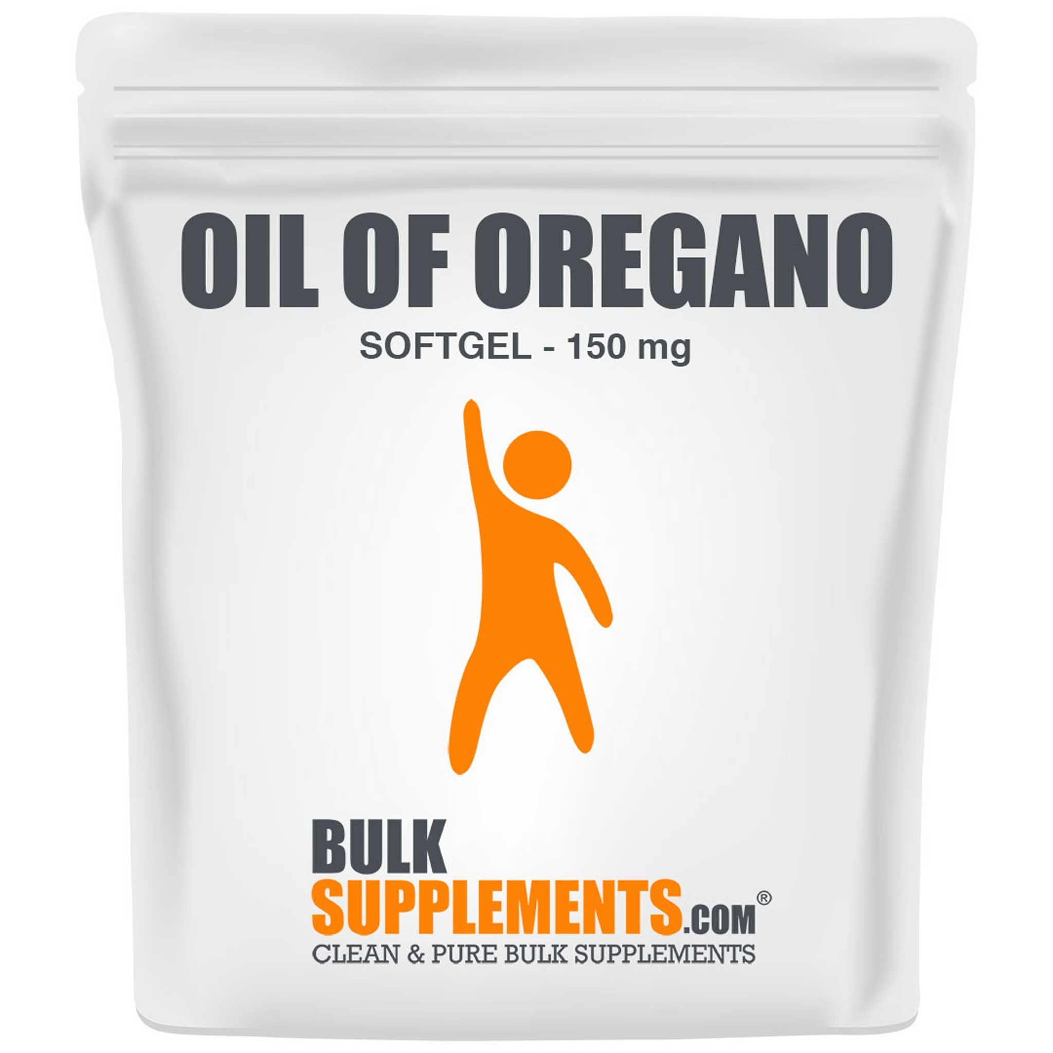 BulkSupplements Oregano Oil Softgels 150mg - 100 Count (100 Servings) | Natural Immune Support Supplement with Oregano Essential Oil | Supports Digestive Health & Respiratory Wellness - Perfect for Travel & Daily Wellness Routine