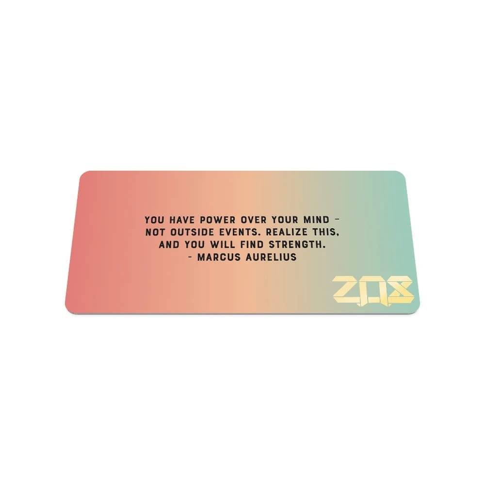 ZOX Stretchy Motivational Bracelets for Men & Women - Elastic Wristbands with Inspirational Affirmations & Artistic Designs - Perfect Gift for All Ages | Daily Wear, Yoga, Meditation & Outdoor Activities