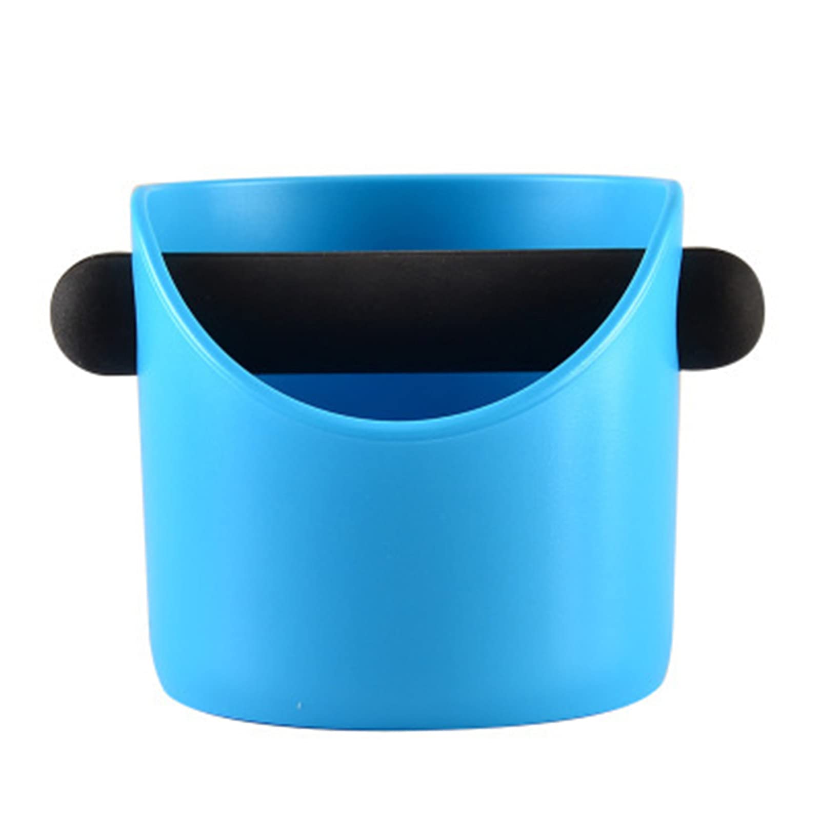 Premium Coffee Knock Box - Anti-Slip Coffee Grounds Bin for Espresso Machines | Durable Coffee Grind Container for Home & Cafe Use | Perfect Barista Tool for Kitchen Countertop & Coffee Station Organization (Blue)