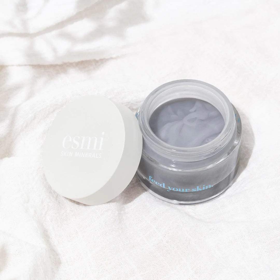 Esmi Hydrating Detox Hydra Fluid Moisturizer - Lightweight Hydrating Face Cream for Dry & Sensitive Skin | Vegan Skincare with Hyaluronic Acid & Niacinamide | Perfect for Daily Use & Nighttime Skincare Routine