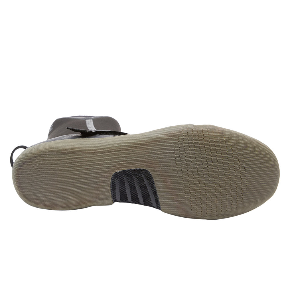 Billabong Furnace 7mm Round Toe Booties - Premium Neoprene Boots for Men & Women - Perfect for Surfing, Diving, and Cold Water Activities