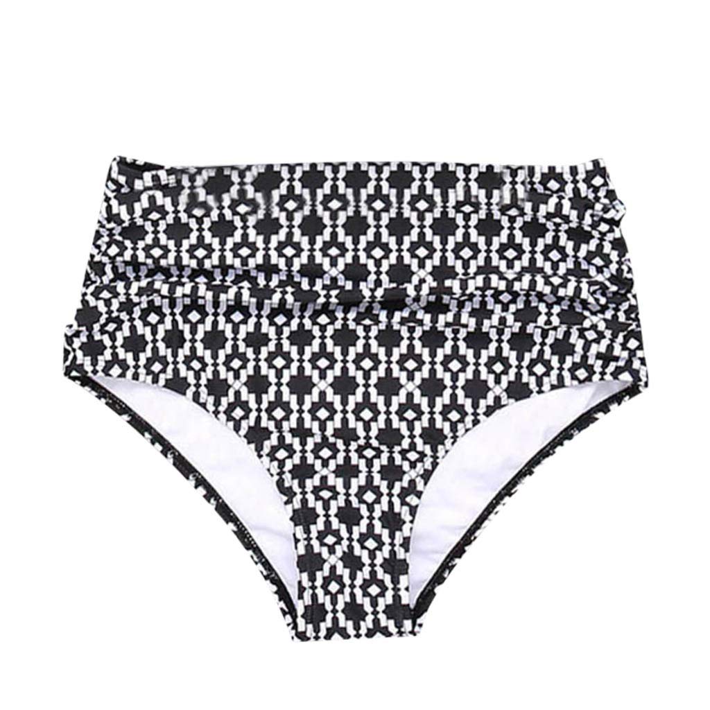 Quealent Women's High Waisted Bikini Shorts - Beach & Pool Swimwear