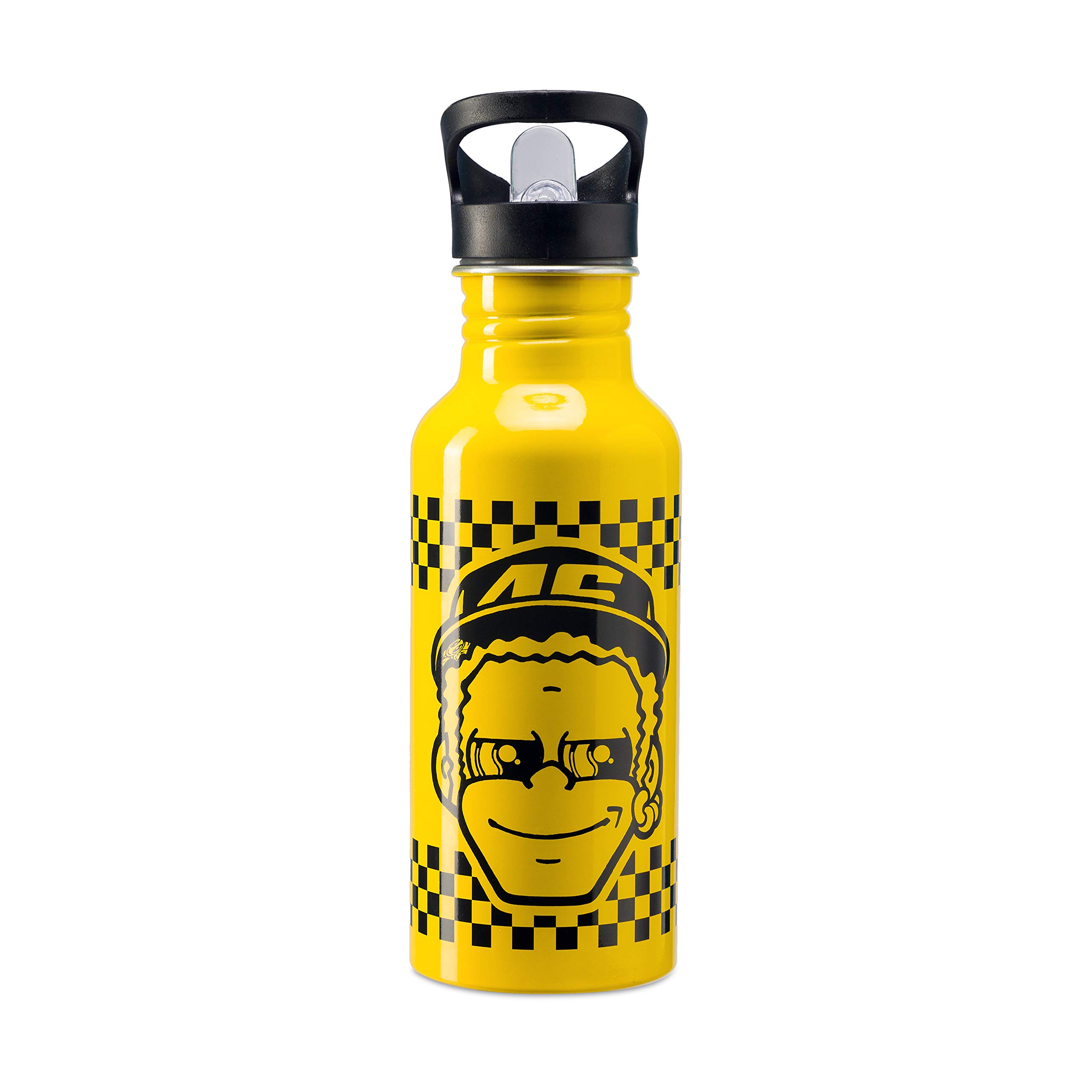 Valentino Rossi VR46 Classic Unisex Water Bottle - BPA Free, Leak Proof, Durable for Sports, Gym, Hiking & Outdoor Activities