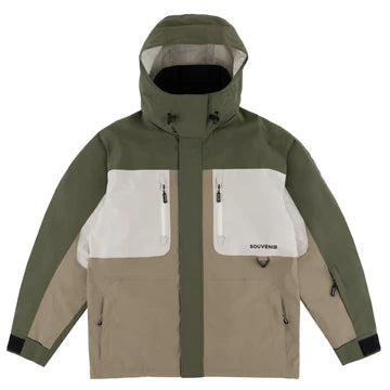 S2000 Insulated Snowboard Jacket - Waterproof Winter Coat for Men & Women | British Khaki | 2025 Edition | Perfect for Skiing, Snowboarding & Cold Weather Outdoor Activities
