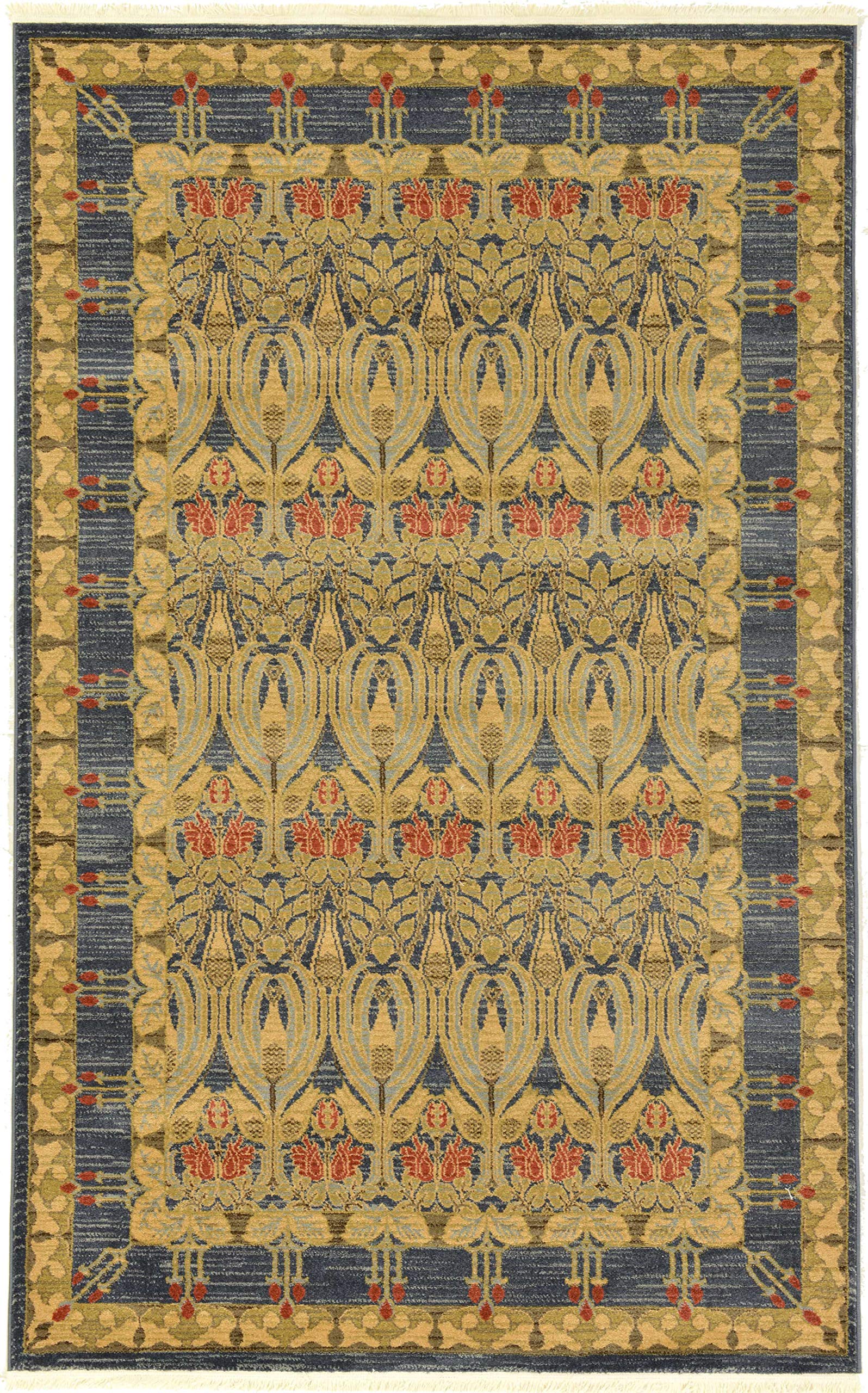Unique Loom Edinburgh Collection Area Rug - Canmore 5'1