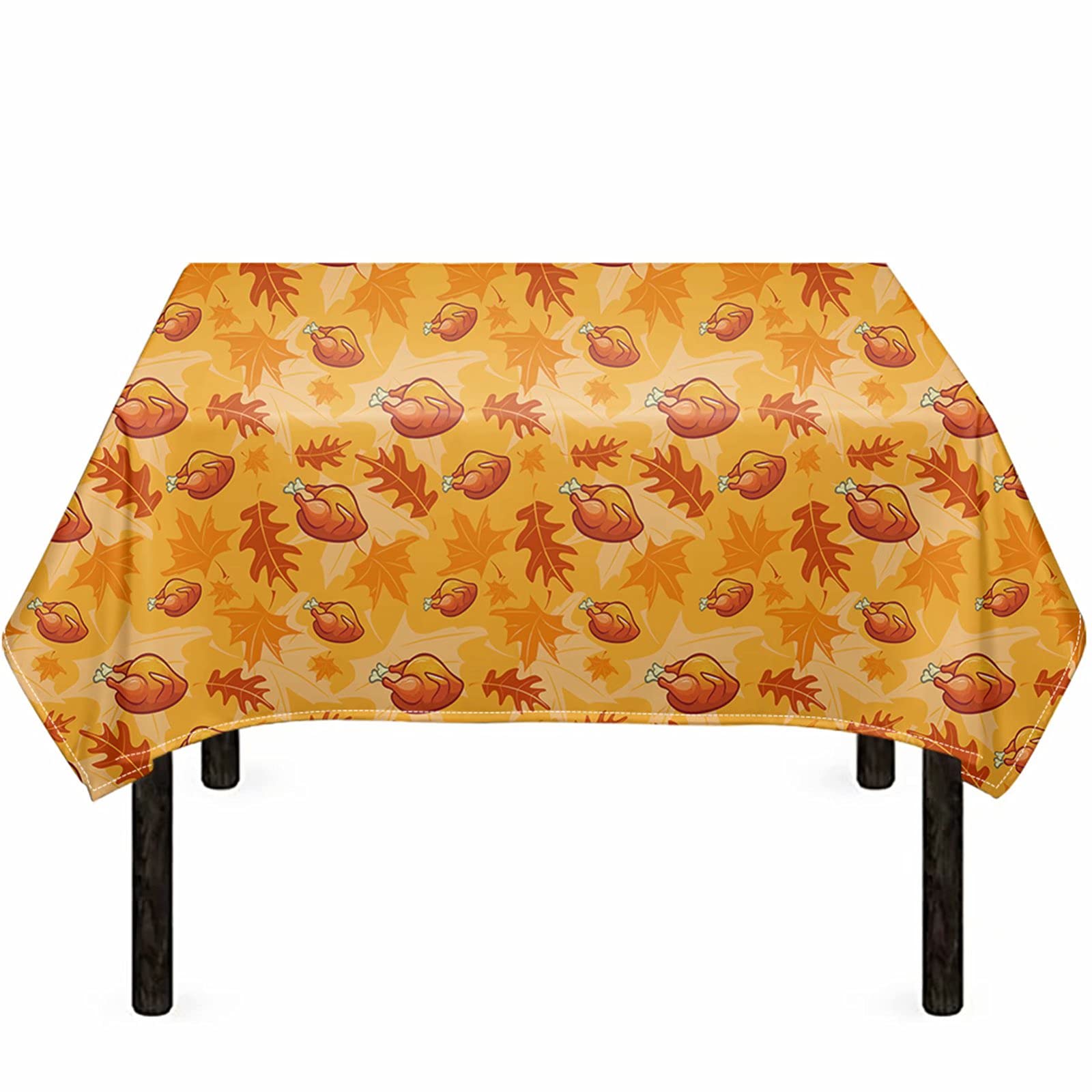 Buybai Rectangular Tablecloth - Decorative Dining Table Cover for Home, Hotel, Picnic & Thanksgiving - Pastoral Kitchen Accessories (Size S) | Perfect for Holiday Decor, Outdoor Gatherings & Everyday Use