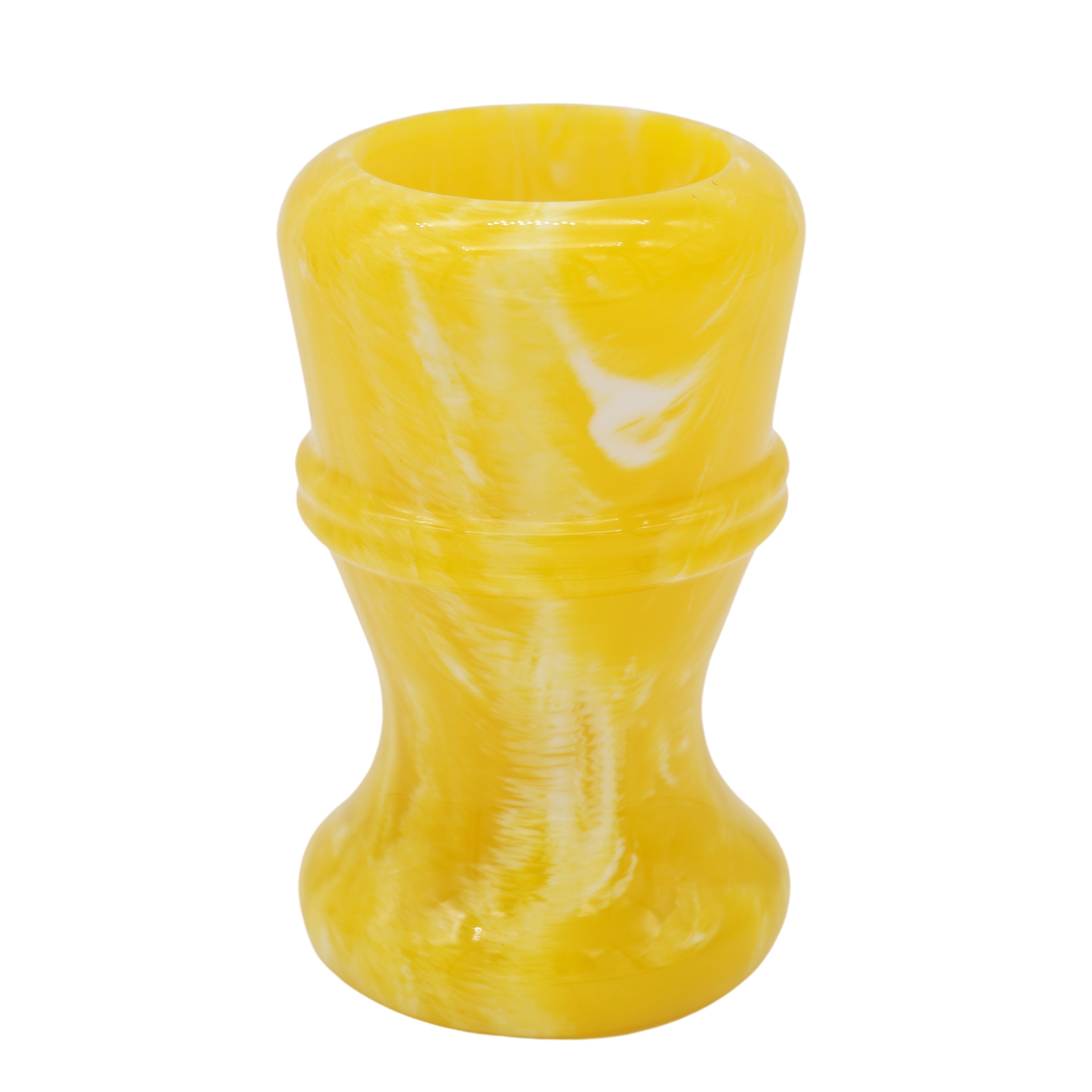 Premium Lemon Drop Handmade Shaving Brush Handle - Fits 24mm & 26mm Knots - Perfect for Wet Shaving & Grooming Gifts for Men