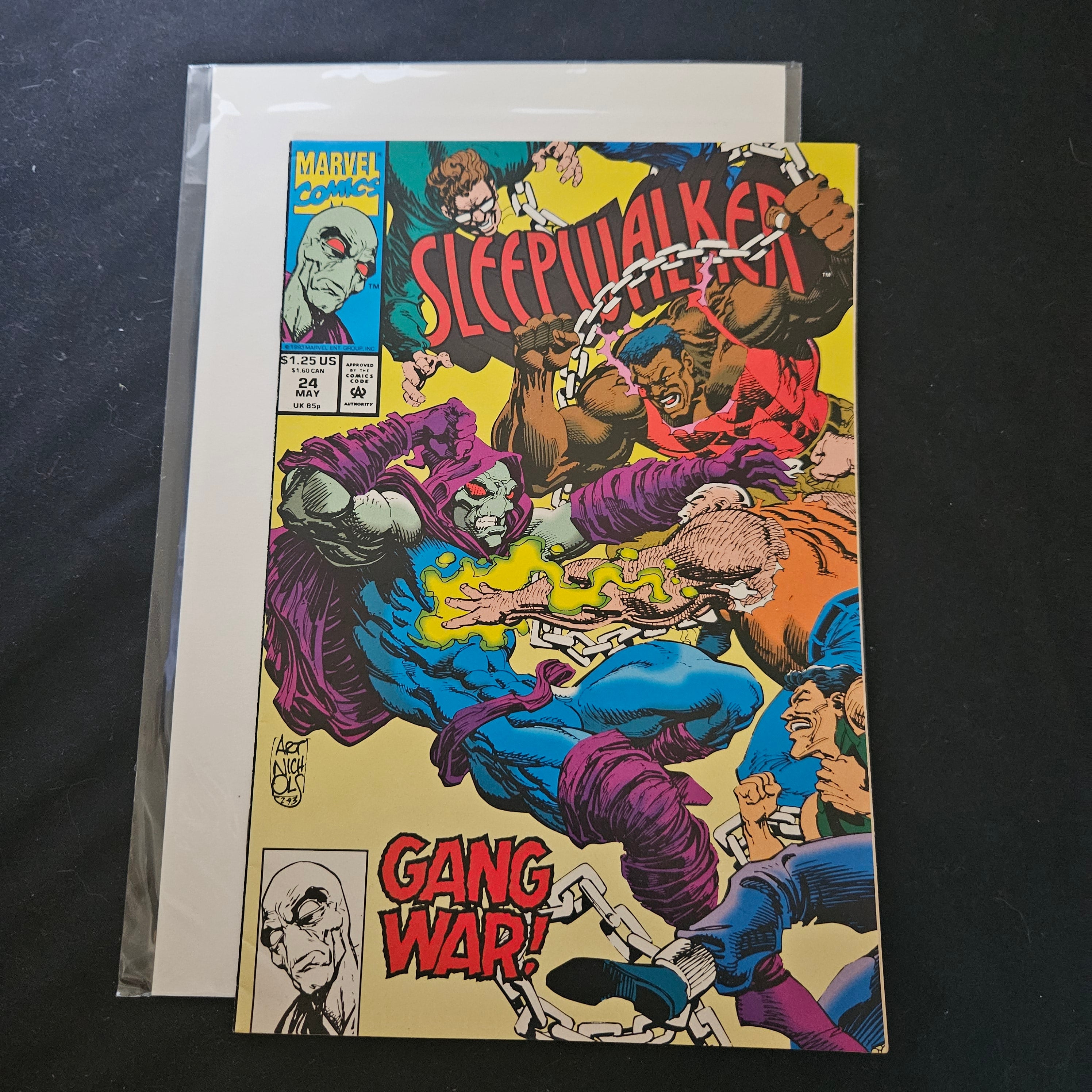 Sleepwalker #24: The End of the Sleepwalker | Marvel Comics 1992 Issue | Rare Collectible Comic Book for Marvel Fans & Comic Collectors | Perfect for Display, Gifts, and Investment