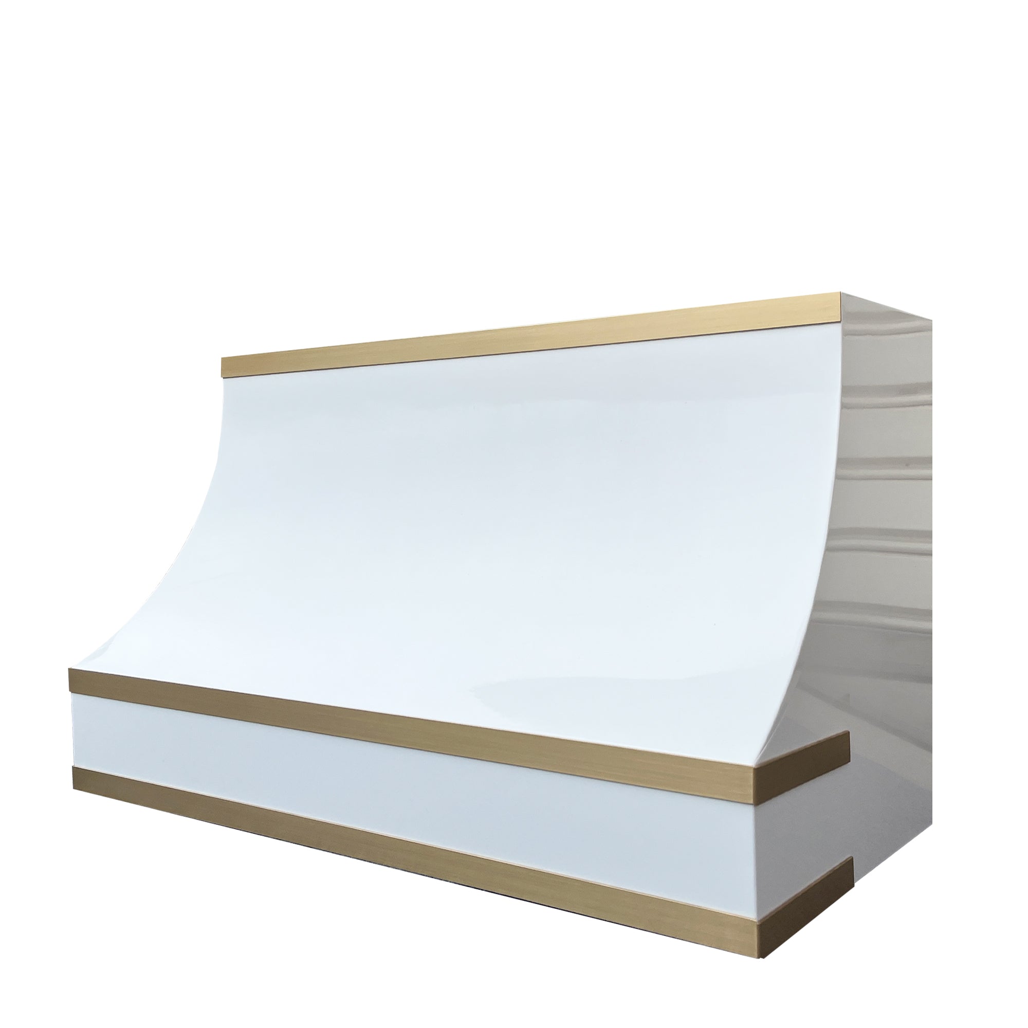 Premium RHM Angled Stainless Steel Custom Range Hood H8 4TR AR L - Professional Kitchen Ventilation for Erin - Perfect for Modern Kitchens, Restaurants & Open-Concept Homes