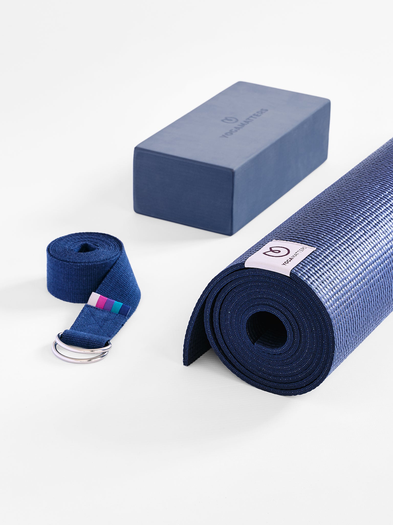 Yogamatters Sticky Yoga Mat - Non-Slip Eco-Friendly Exercise Mat for Yoga, Pilates & Home Workouts - Perfect for Beginners & Professionals