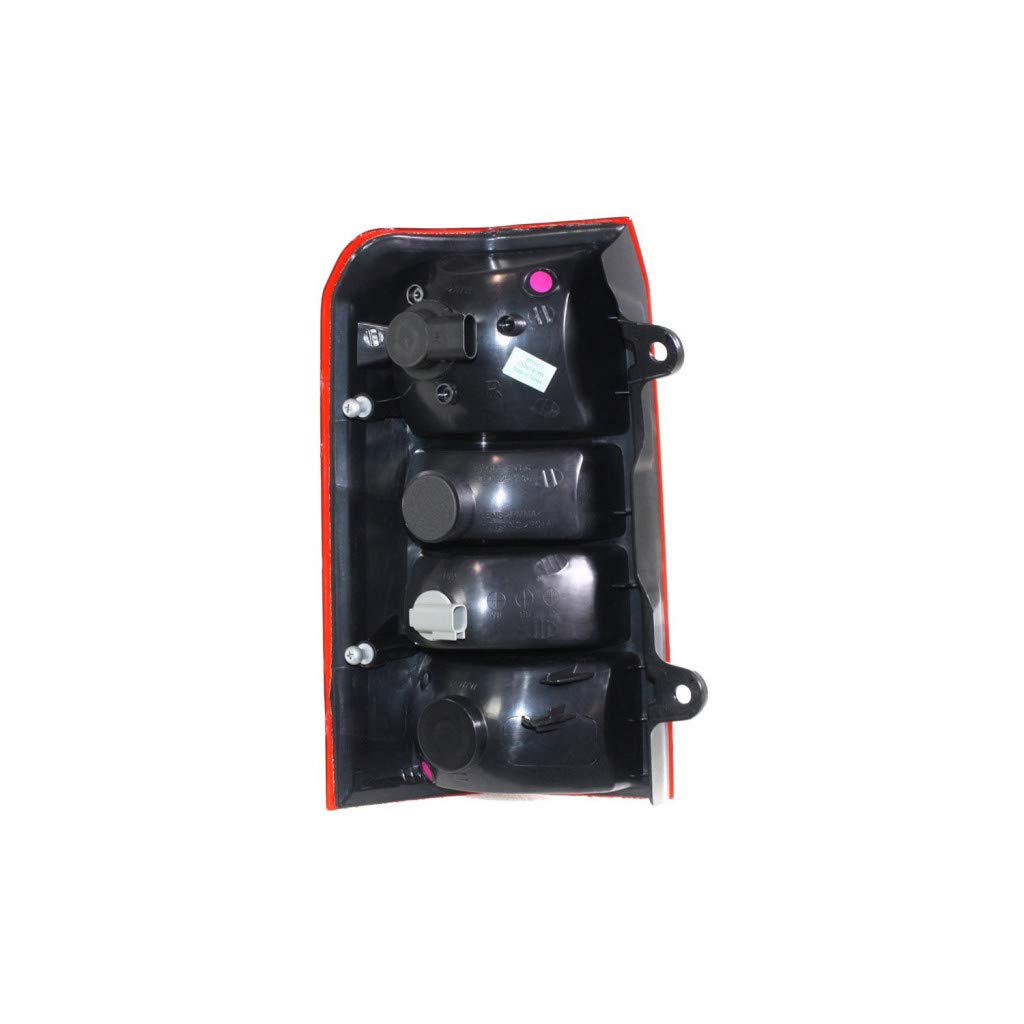 2008-2017 Jeep Patriot Replacement Rear Tail Lights Pair - Left & Right Side CH2800181 CH2801181 - Fits Models with 5160365AA 5160364AA - Perfect for Night Driving & Enhanced Vehicle Safety