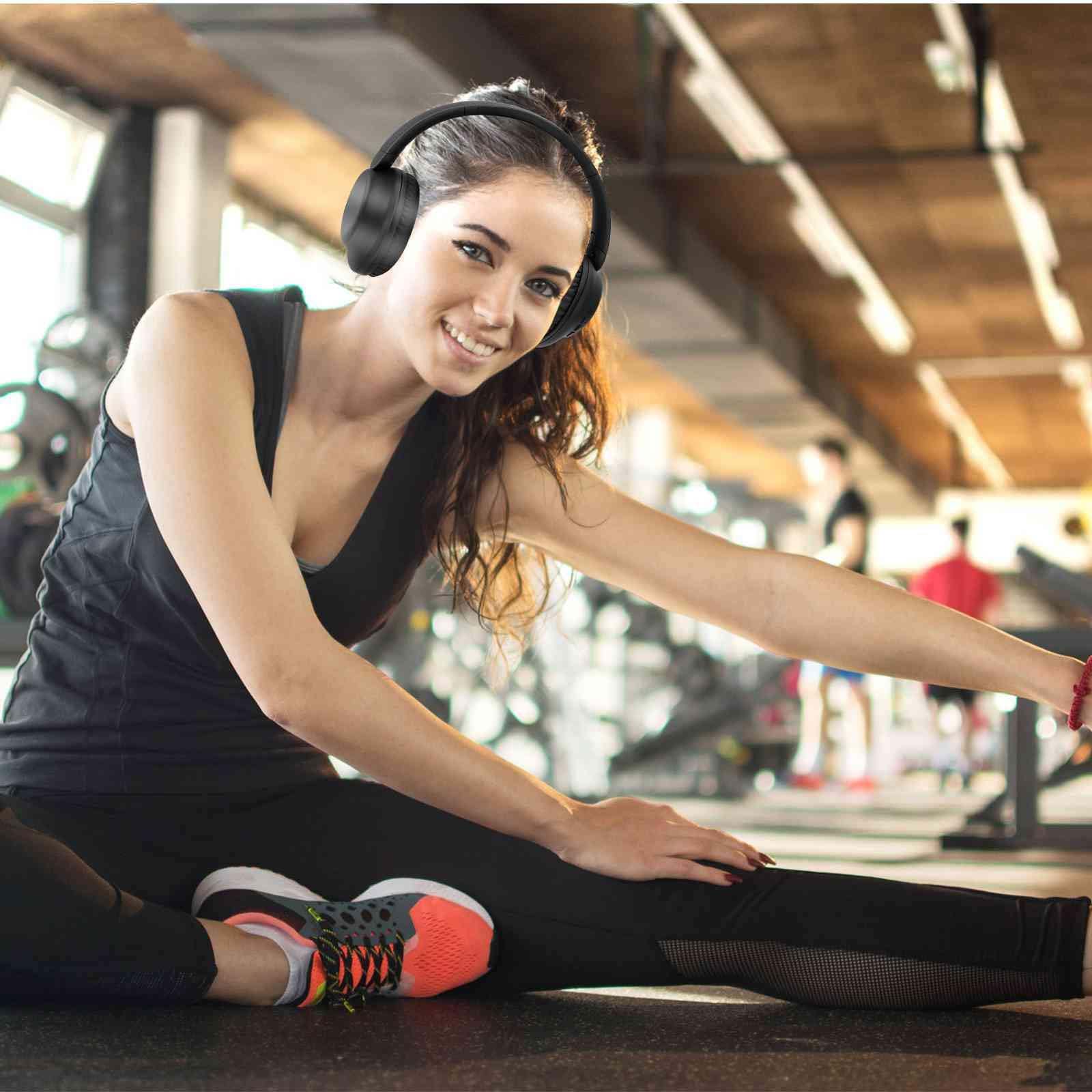 UrbanX Perfect Comfort 955 II Wireless Bluetooth Headphones with Noise Isolation for Alcatel Fierce XL (Windows) – Black, Ideal for Workouts, Commuting, and Home Entertainment