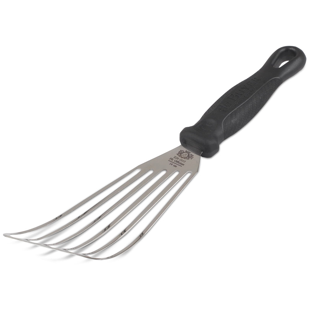 FKOfficium Slotted Peltex Style Spatula - Premium Kitchen Turner for Flipping Pancakes, Burgers & Eggs - Perfect for Non-Stick Pans & Grilling