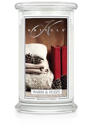 Kringle Candles Large 22oz 2-Wick Scented Jar Candle - 100 Hour Burn Time, Warm & Cozy Home Fragrance for Living Room, Bedroom & Relaxation