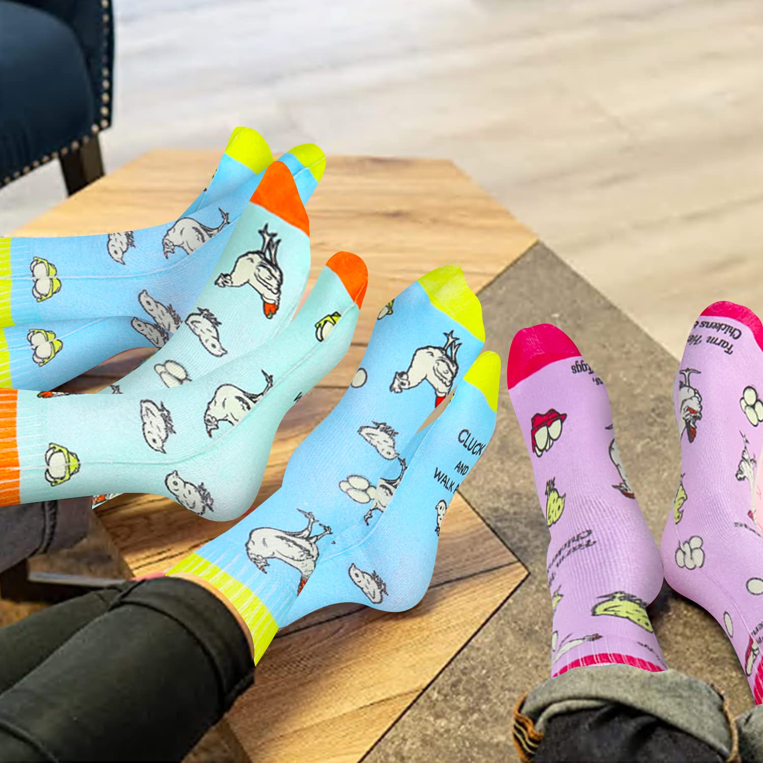 Benefeet Women's Funny Crazy Sloth & Unicorn Ankle Socks - 3D Printed Novelty Low Cut Socks for Girls - Perfect Gift for Christmas, Birthday & Casual Wear