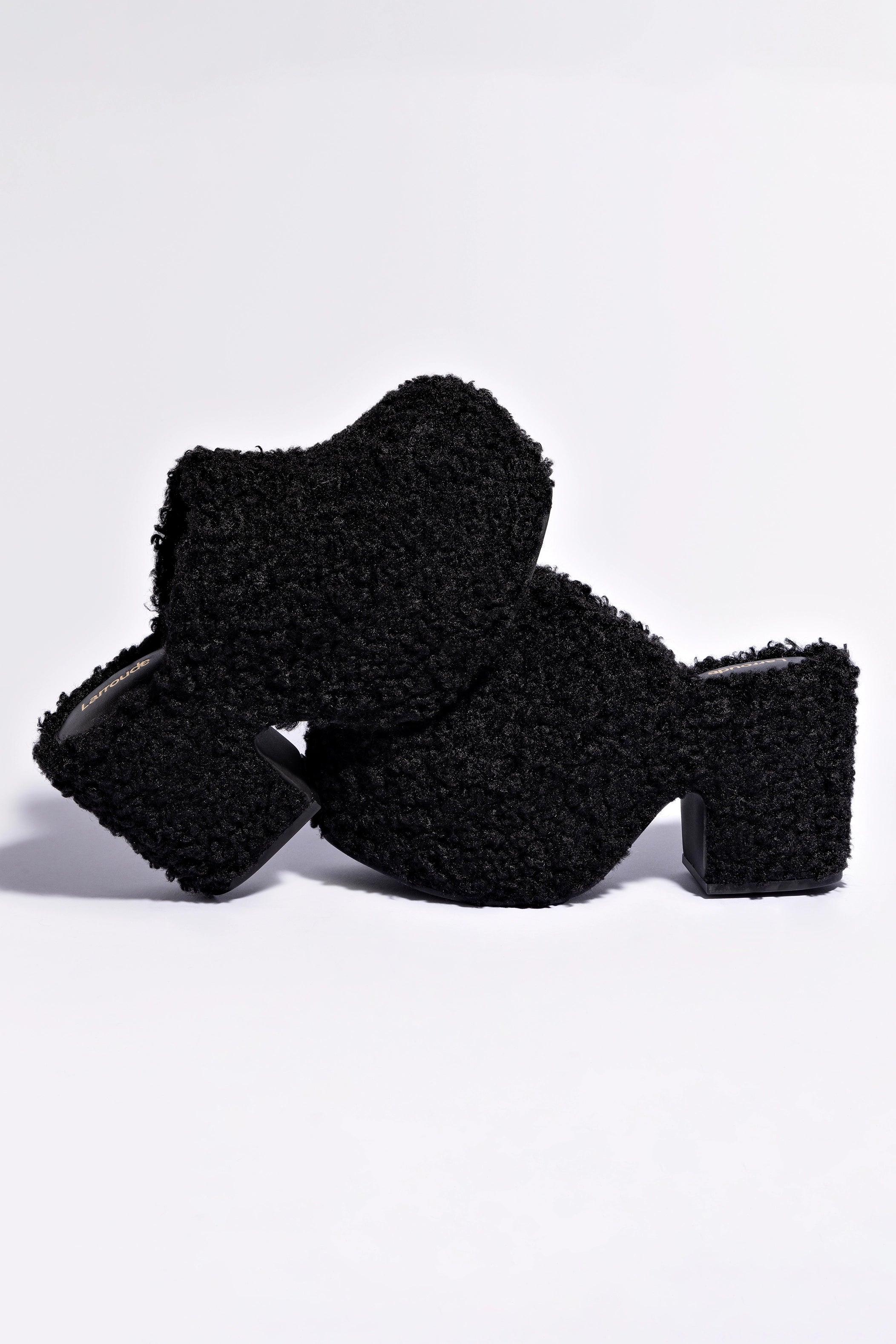 **Miso Clog in Black Shearling - Cozy & Stylish Winter Slippers for Women - Perfect for Home, Office & Casual Outings**