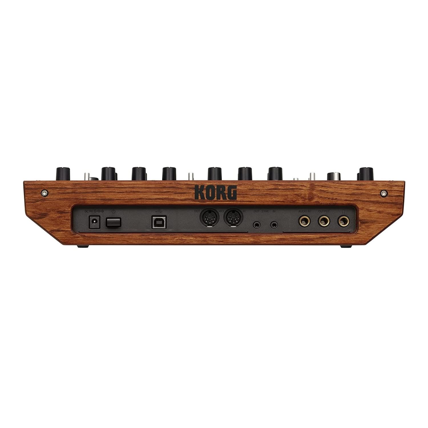 Korg Monologue Monophonic Analog Synthesizer with 16-Step Sequencer & OLED Oscilloscope - Silver | Professional Music Production & Live Performance Synth