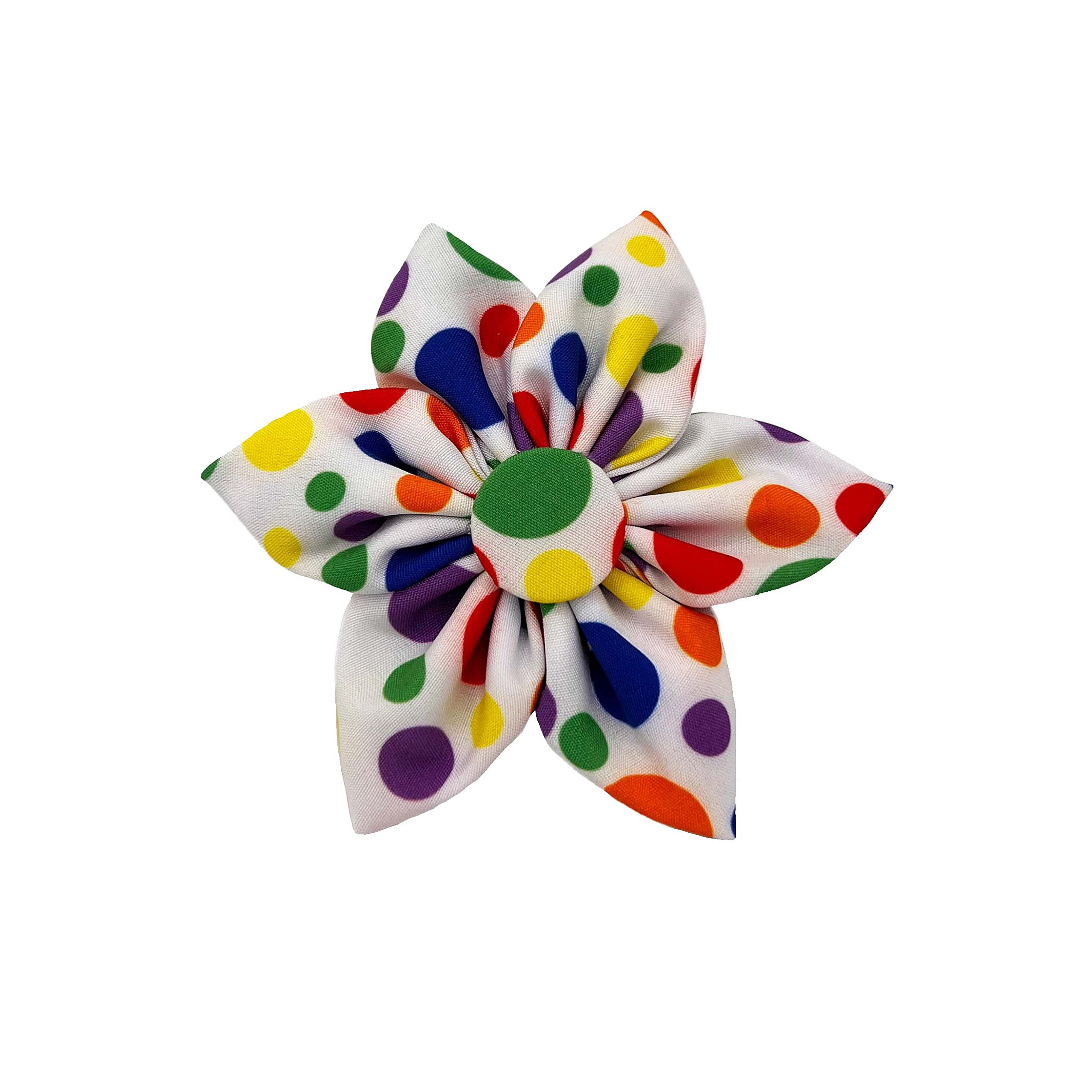 Huxley & Kent Pet Pinwheel Collar Accessory for Dogs & Cats - Cute & Comfortable Bow Collar Attachment - Perfect for Birthdays, Parties & Special Occasions