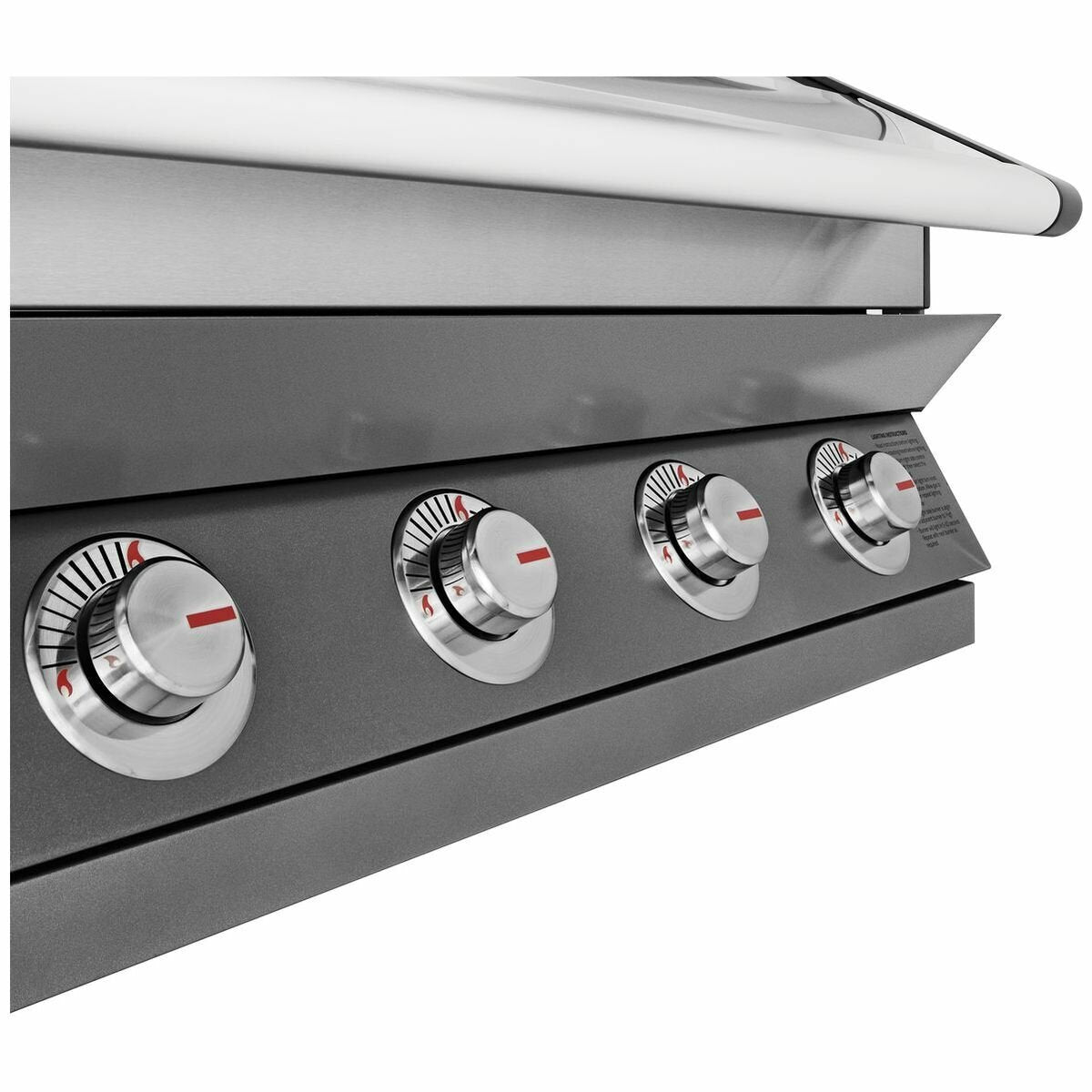Beefeater 1600 Series Dark 4-Burner Built-In BBQ Grill BBG1640DA – Perfect for Outdoor Cooking, Backyard Parties, and Family Gatherings