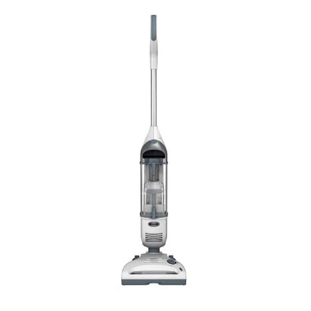 Shark SV1106 Navigator Freestyle Cordless Stick Vacuum Cleaner - Bagless Upright Vac for Carpets, Hard Floors & Pet Hair - XL Dust Cup, 2-Speed Brushroll (White/Grey) - Perfect for Quick Cleanups & Pet Owners