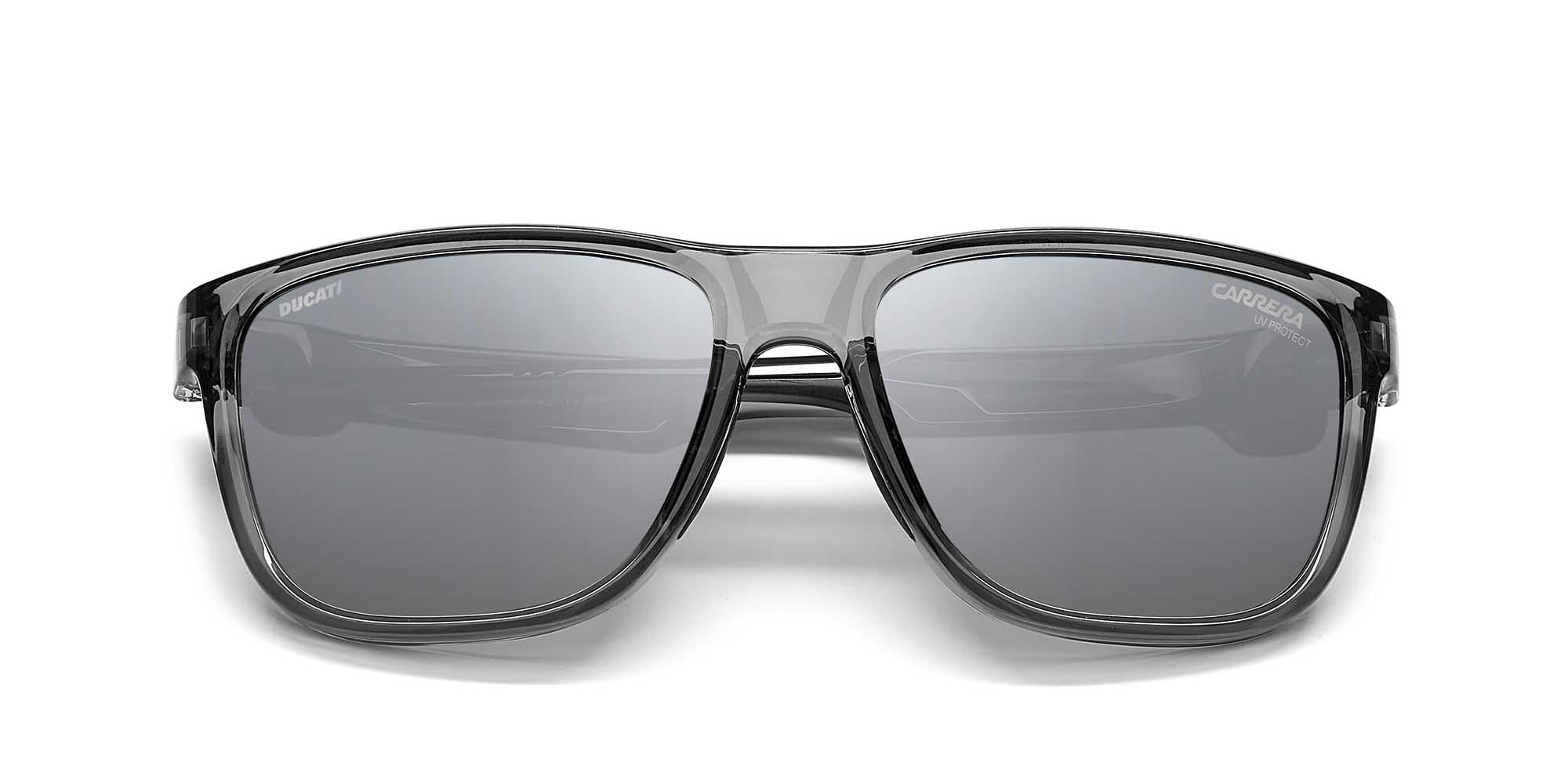 Ducati Carrera CARDUC 003/S Sunglasses - Motorcycle Racing Sunglasses for Men & Women - UV Protection Sport Shades for Cycling, Driving & Outdoor Activities