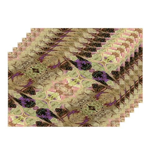 Ethnic Retro Abstract Pink