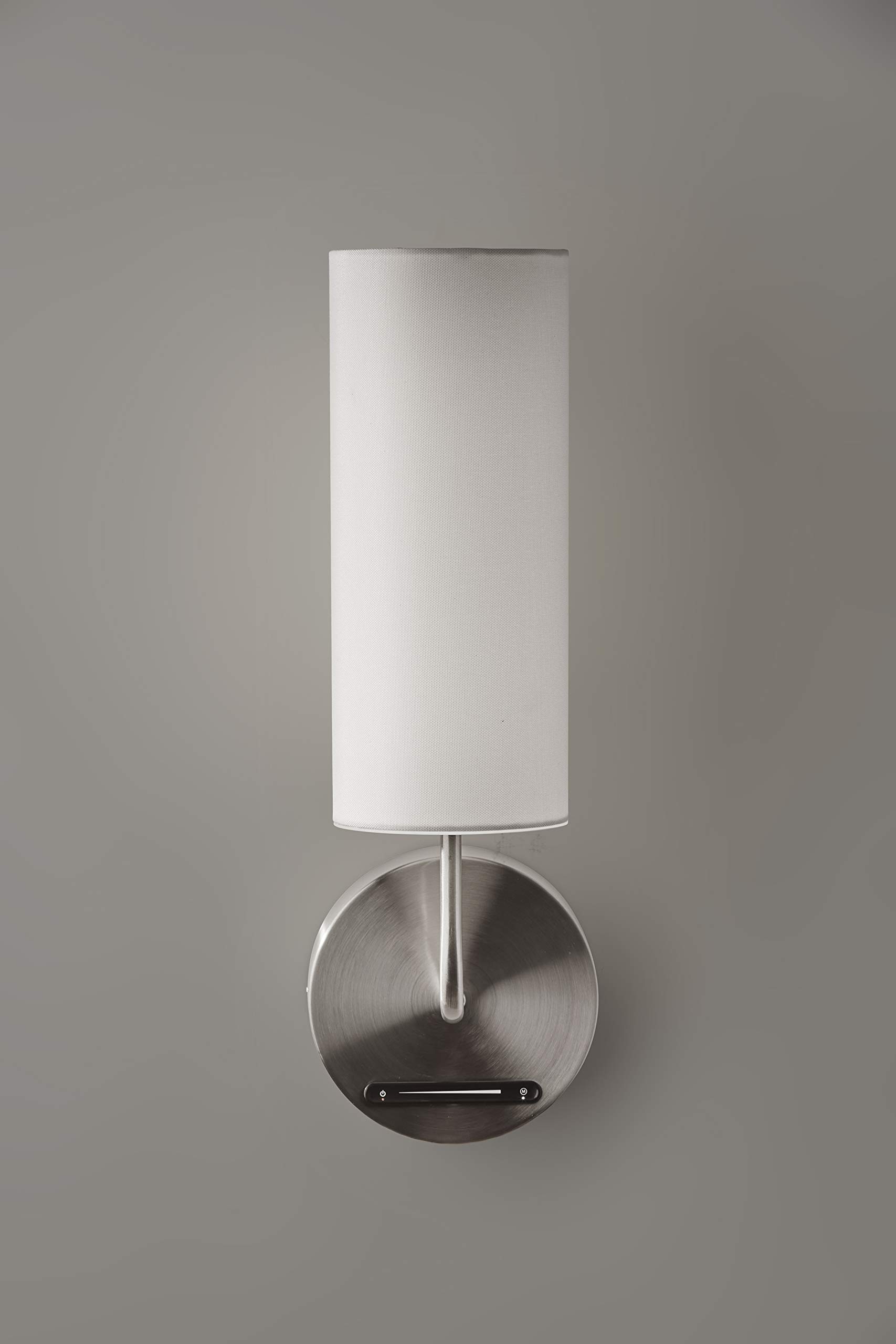 Adesso Smart Home Circadian LED Wall Light with Smart Switch - Alexa Compatible, Certified for Humans Device - Perfect for Bedroom, Living Room & Home Automation