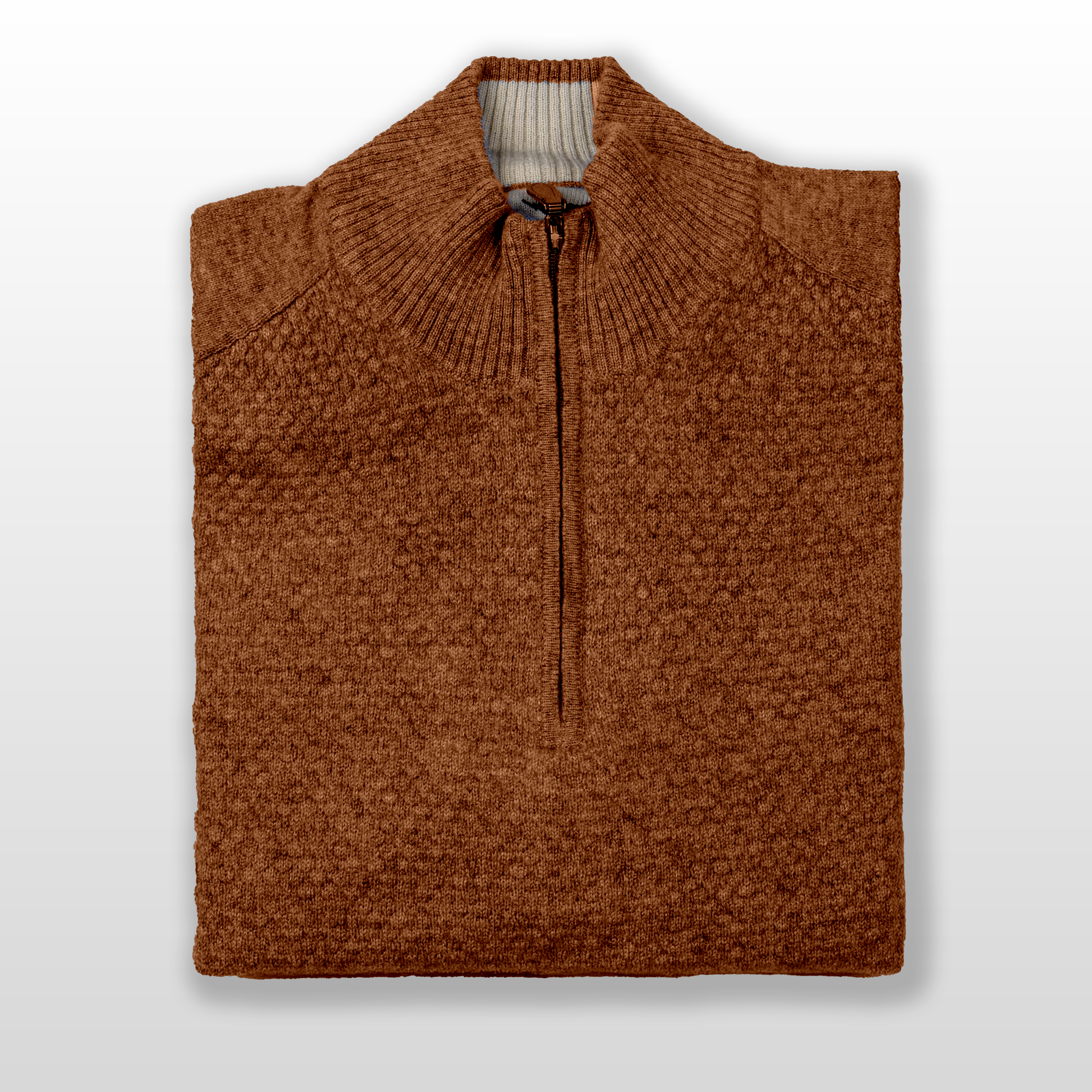 RAFFI Textured Cash Zip Mock Neck Sweater - Cozy Winter Pullover for Women | Perfect for Office, Casual Outfits & Holiday Gatherings
