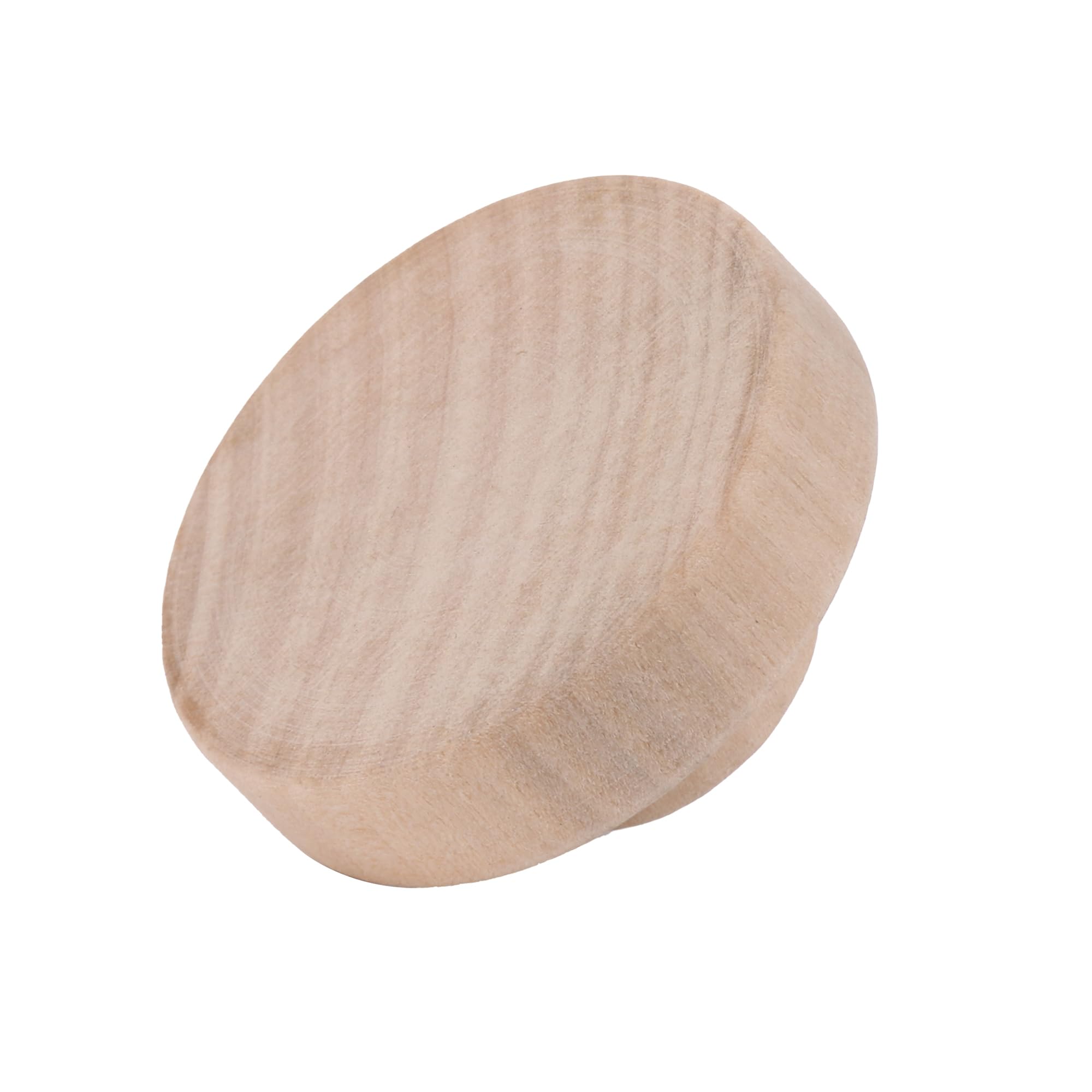 10PCS Unfinished Wooden Drawer Knobs - 50mmx25mm Round Cabinet Handles for Furniture, Dressers & DIY Projects - Perfect for Home Decor & Cabinet Upgrades