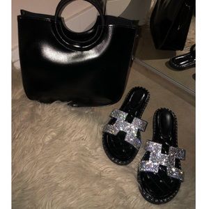 Jada Sandals for Women - Comfortable Black Summer Sandals | Casual Walking, Beach, Vacation & Outdoor Wear
