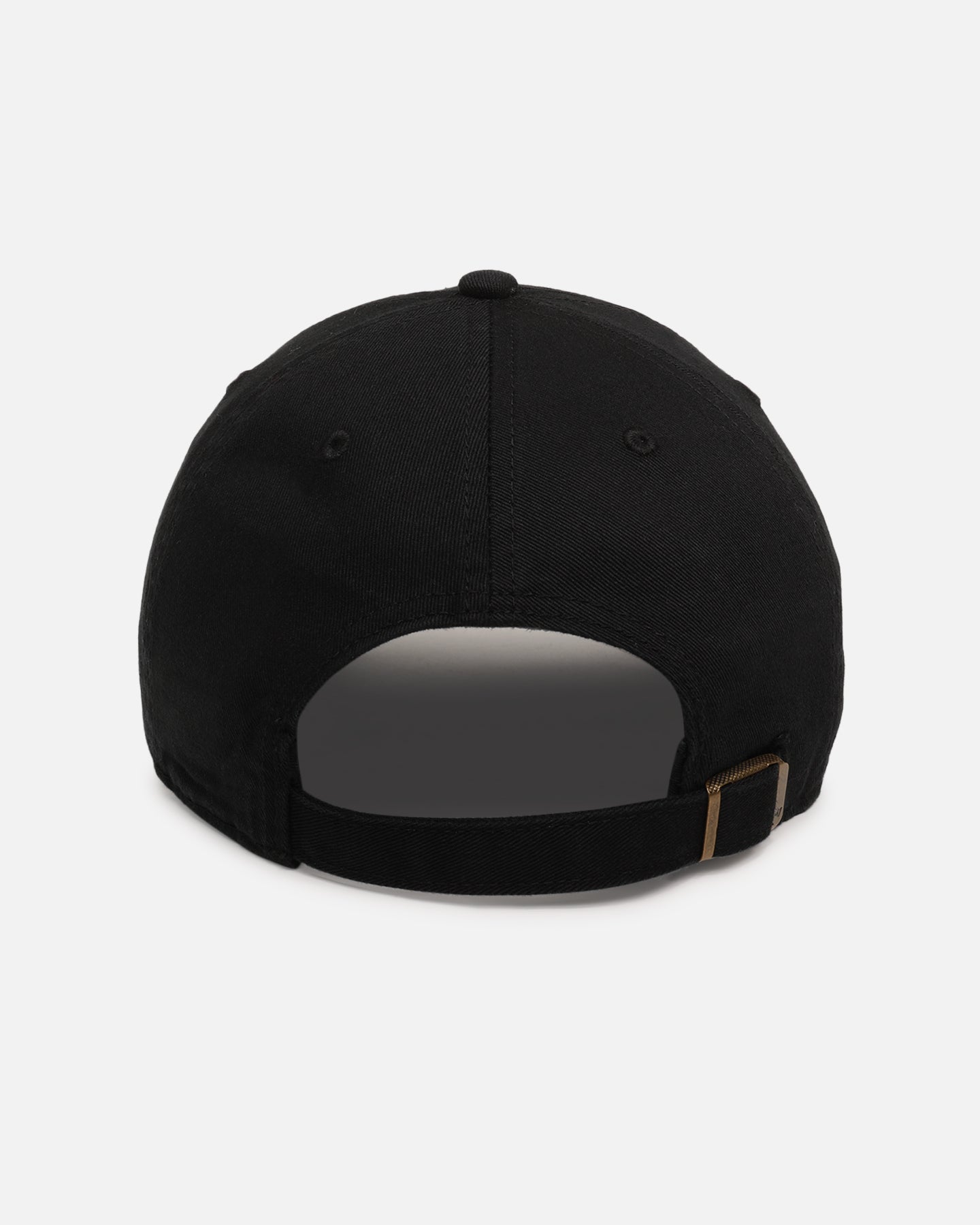 47 Brand Bulldog 'Dog Collection' 47 Clean Up Strapback Black Hat - Adjustable Snapback Cap for Men & Women - Perfect for Casual Wear, Sports, and Outdoor Activities