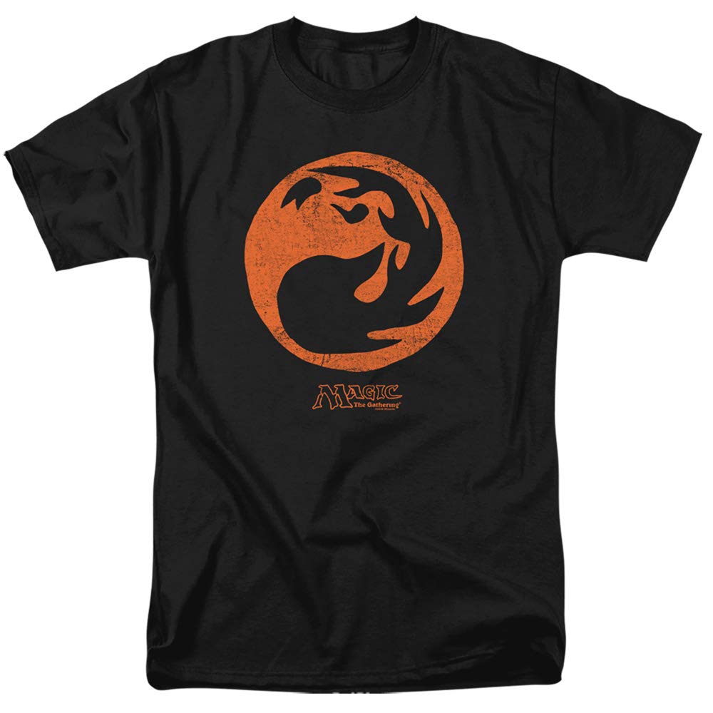 Magic The Gathering Red Symbol Unisex T-Shirt for Adults - Gaming Merchandise for MTG Fans & Collectors - Perfect for Cosplay, Conventions & Casual Wear