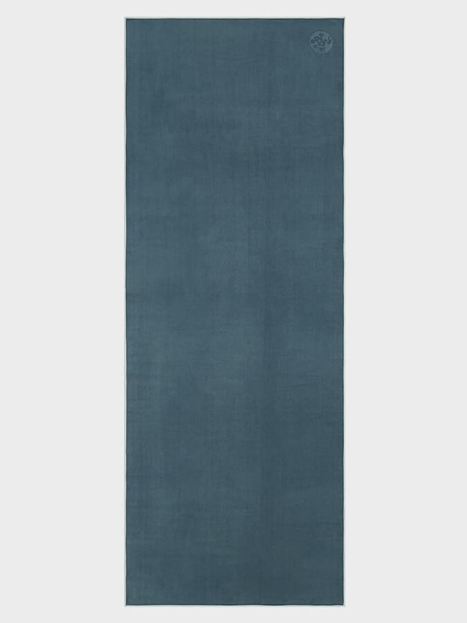 Manduka eQua Yoga Mat Towels - Non-Slip, Absorbent & Eco-Friendly for Hot Yoga, Pilates & Workouts - Perfect for Home & Studio Use