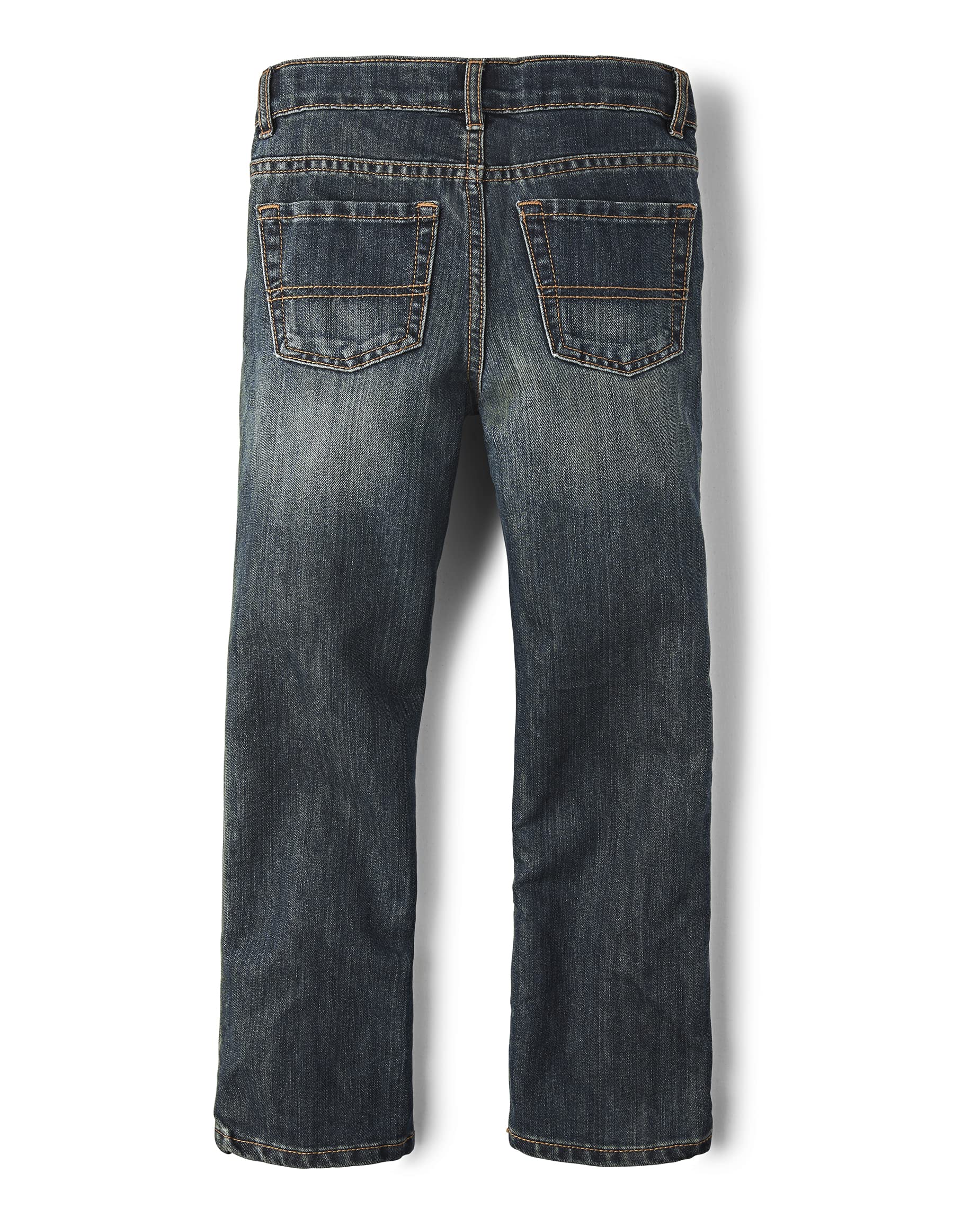 The Children's Place Boys' 5-Pack Bootcut Jeans | Comfortable Stretch Denim Pants for School, Play & Everyday Wear (Sizes 4-18)