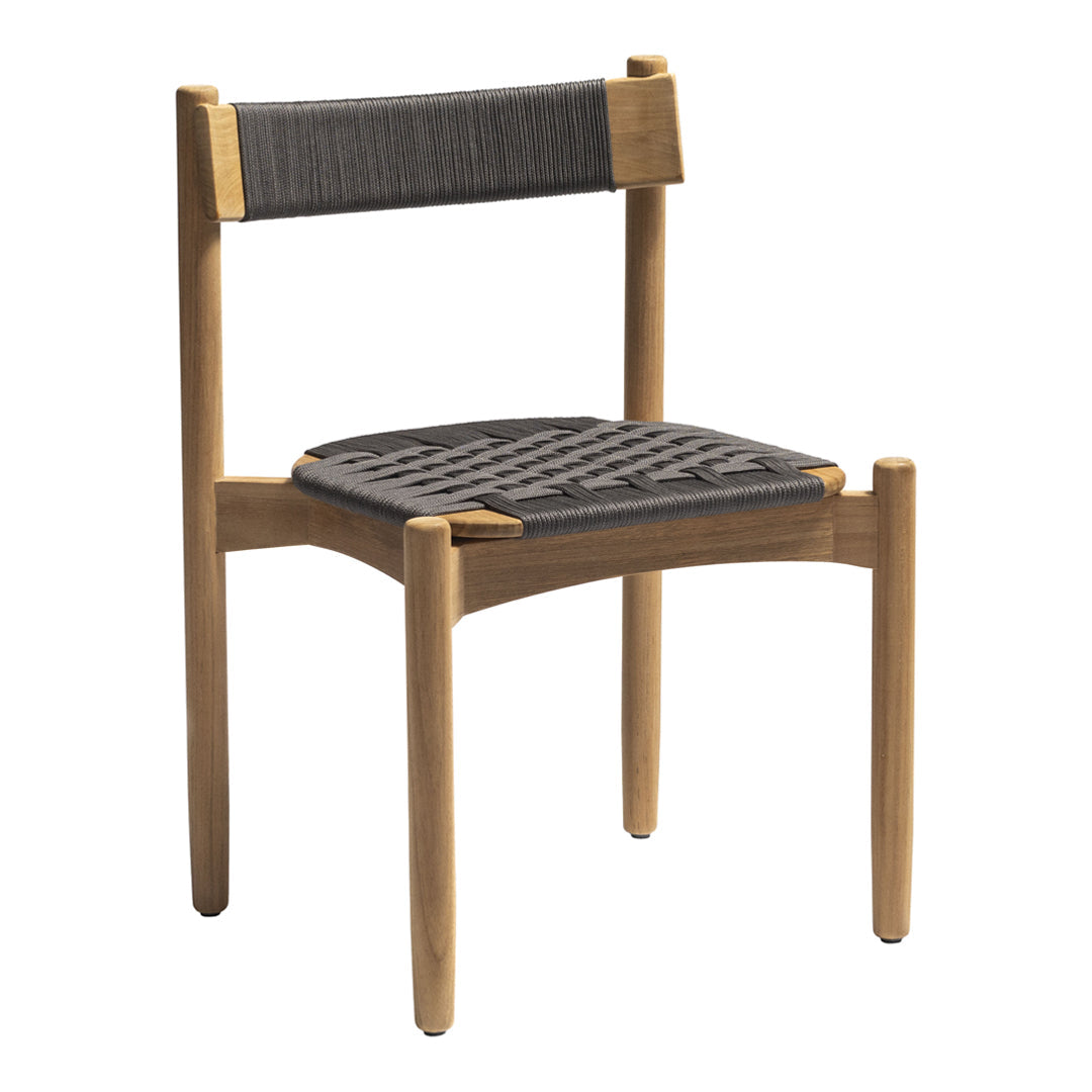 **Koster Modern Dining Chair - Sturdy Wooden Kitchen Chair with Upholstered Seat - Perfect for Dining Room, Kitchen, and Home Office**