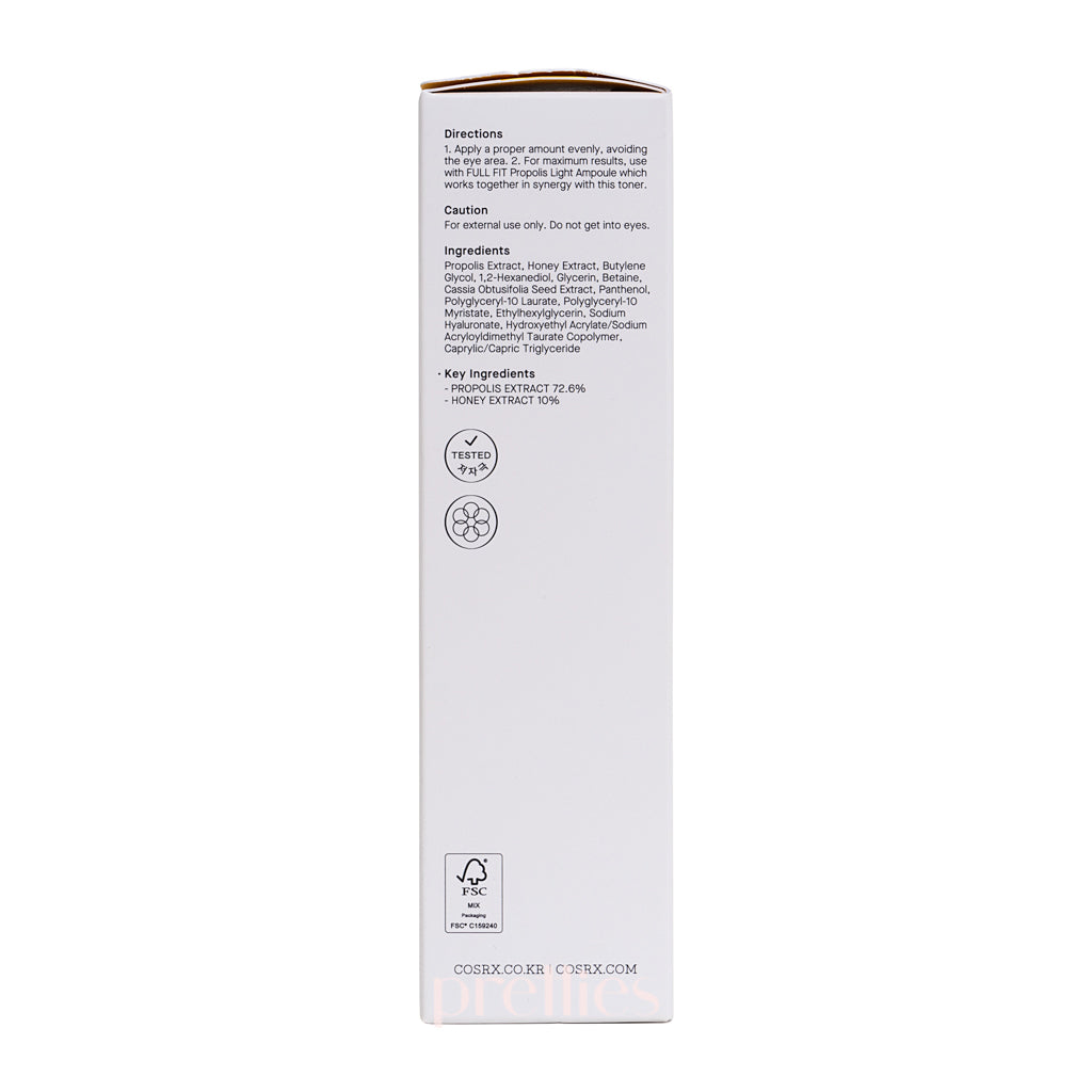 COSRX Full Fit Propolis Synergy Toner 150ml - Hydrating Facial Toner with Propolis & Honey Extract for Glowing Skin | Korean Skincare for Dry & Sensitive Skin | Daily Hydration & Skin Barrier Repair