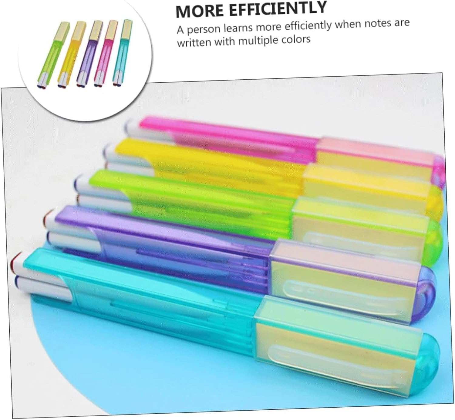 10-Pack Dual-Tip Gel Pens with Quick-Drying Ink - Smooth Writing Ballpoint & Rollerball Pens for School, Office & Business - Perfect for Note Taking, Journaling & Document Signing