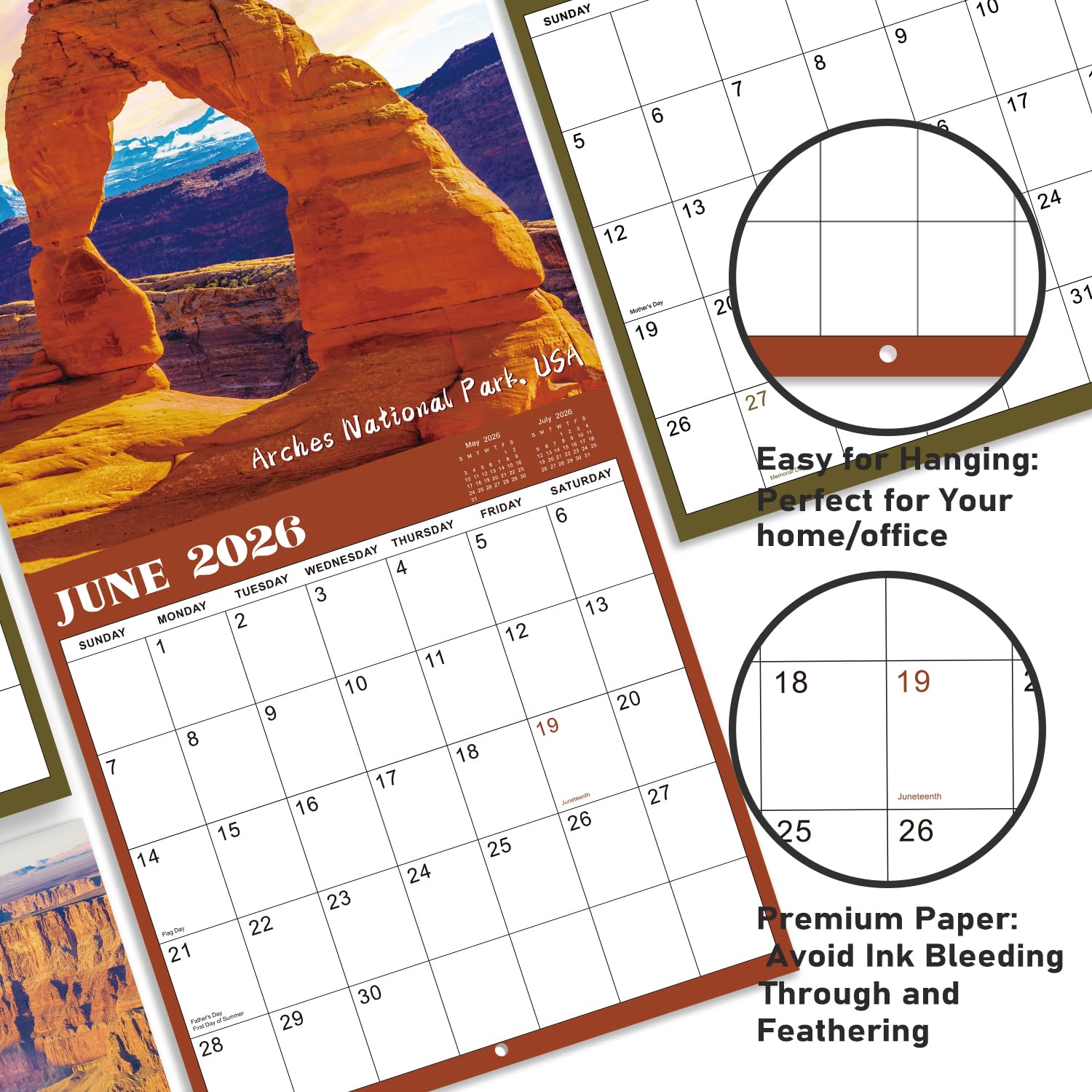 2025-2026 Wall Calendar | July 2025 - December 2026 | 18-Month Large Format (12