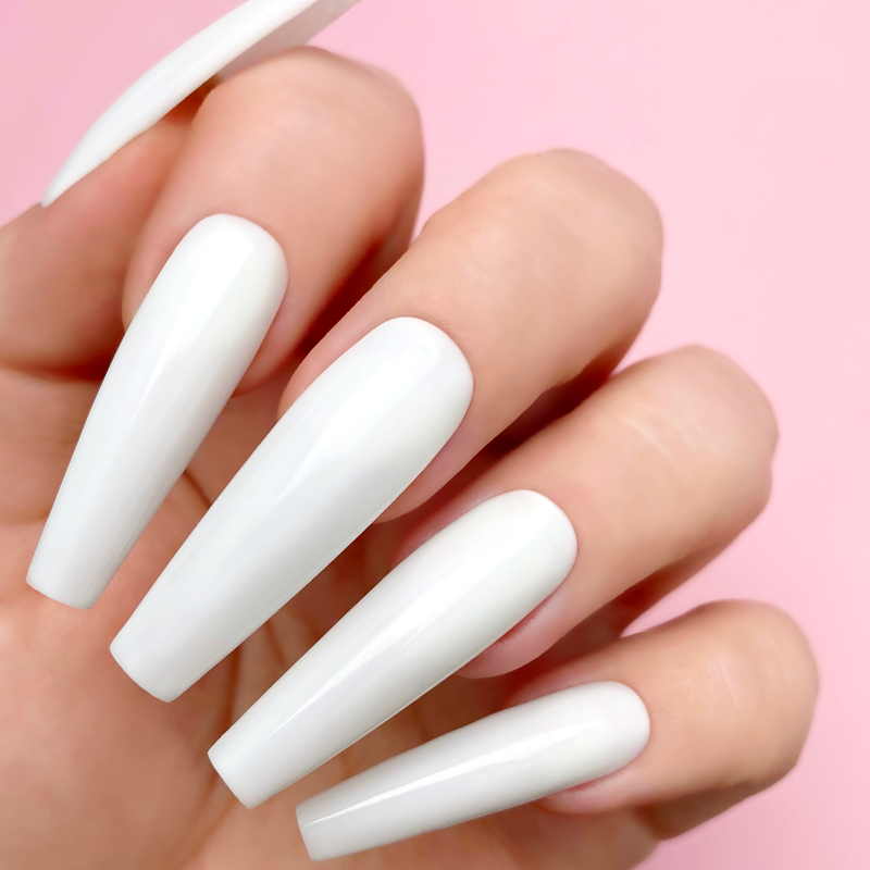 Snow Bunny Gel Nail Polish - Long Lasting UV LED Soak Off Gel Polish for Manicures & Pedicures - Perfect for Winter Nails, Holidays & Special Occasions