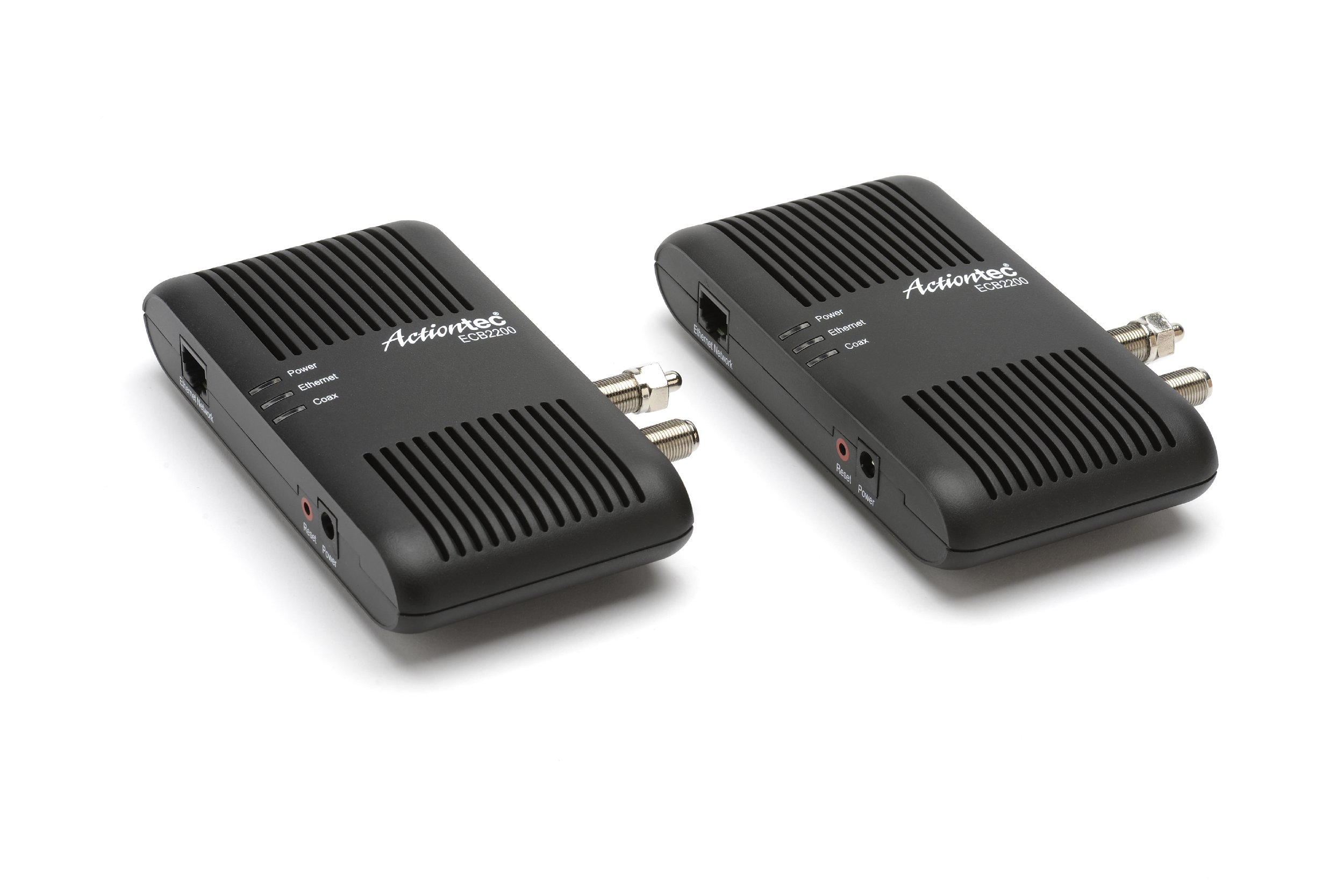 Actiontec Ethernet Over Coax MoCA Adapter Twin Pack - High-Speed Internet & Network Extender for Home & Office | Perfect for Streaming, Gaming & Remote Work