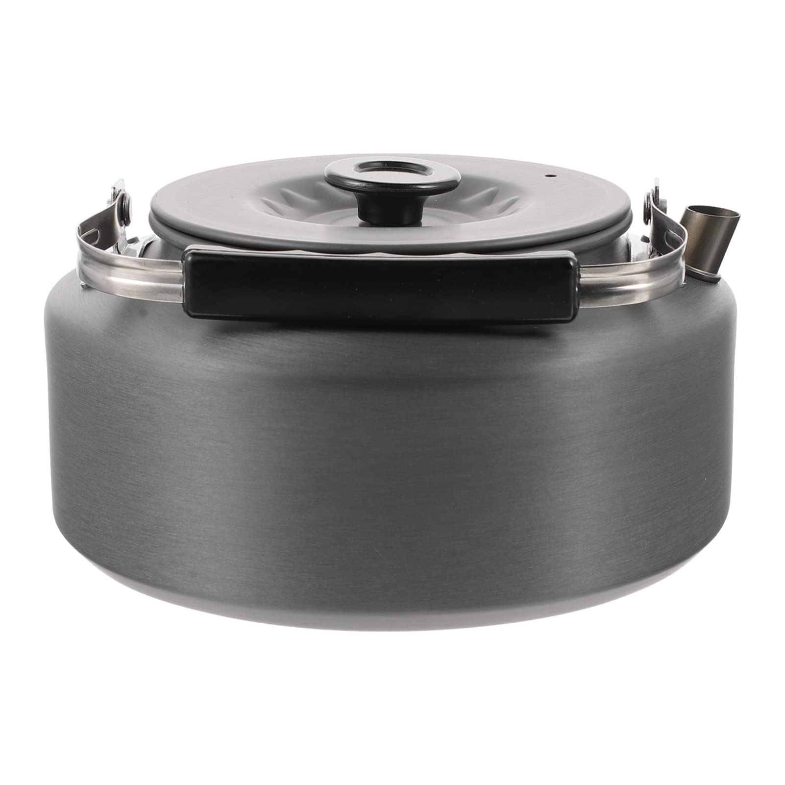 INOOMP 1.6L Aluminum Alloy Camping Kettle - Portable Stovetop Teapot for Coffee, Tea & Outdoor Cooking | Perfect for Camping, Hiking, Picnics & Fishing Trips | Lightweight & Durable Water Boiler for Backpacking Adventures