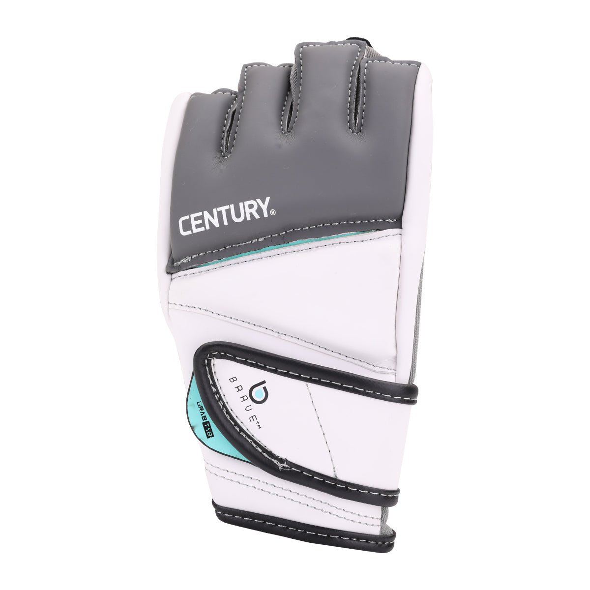 Brave Women's Grip Bar Bag Gloves - White & Teal Weightlifting Gloves for CrossFit, Gym & Fitness Training - Perfect for Pull-ups, Deadlifts & Strength Workouts