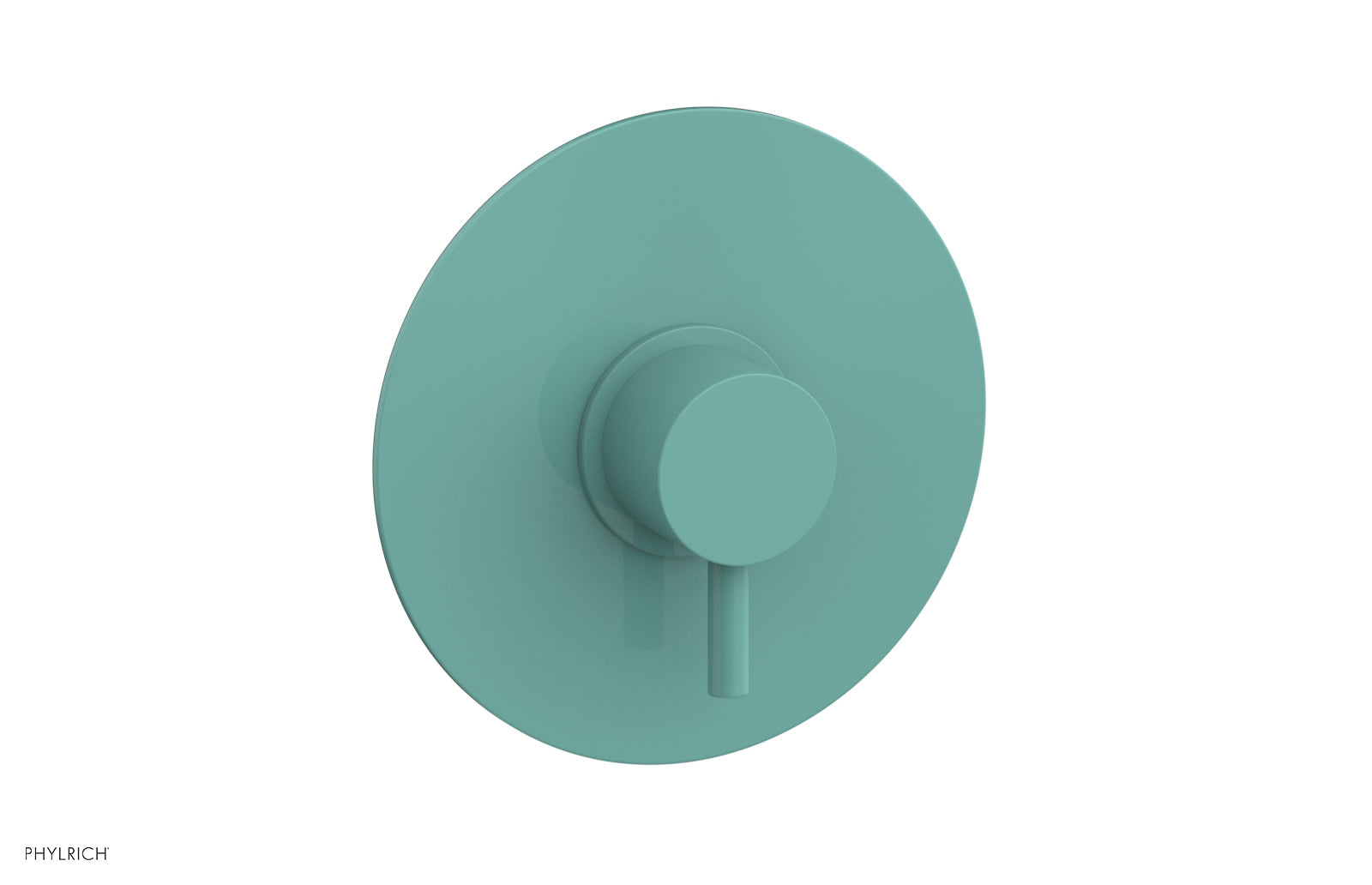 BASIC II Pressure Balance Round Shower Plate & Handle Trim with Lever Handle 4 183 - Perfect for Modern Bathroom Renovation and Spa-Like Shower Experience