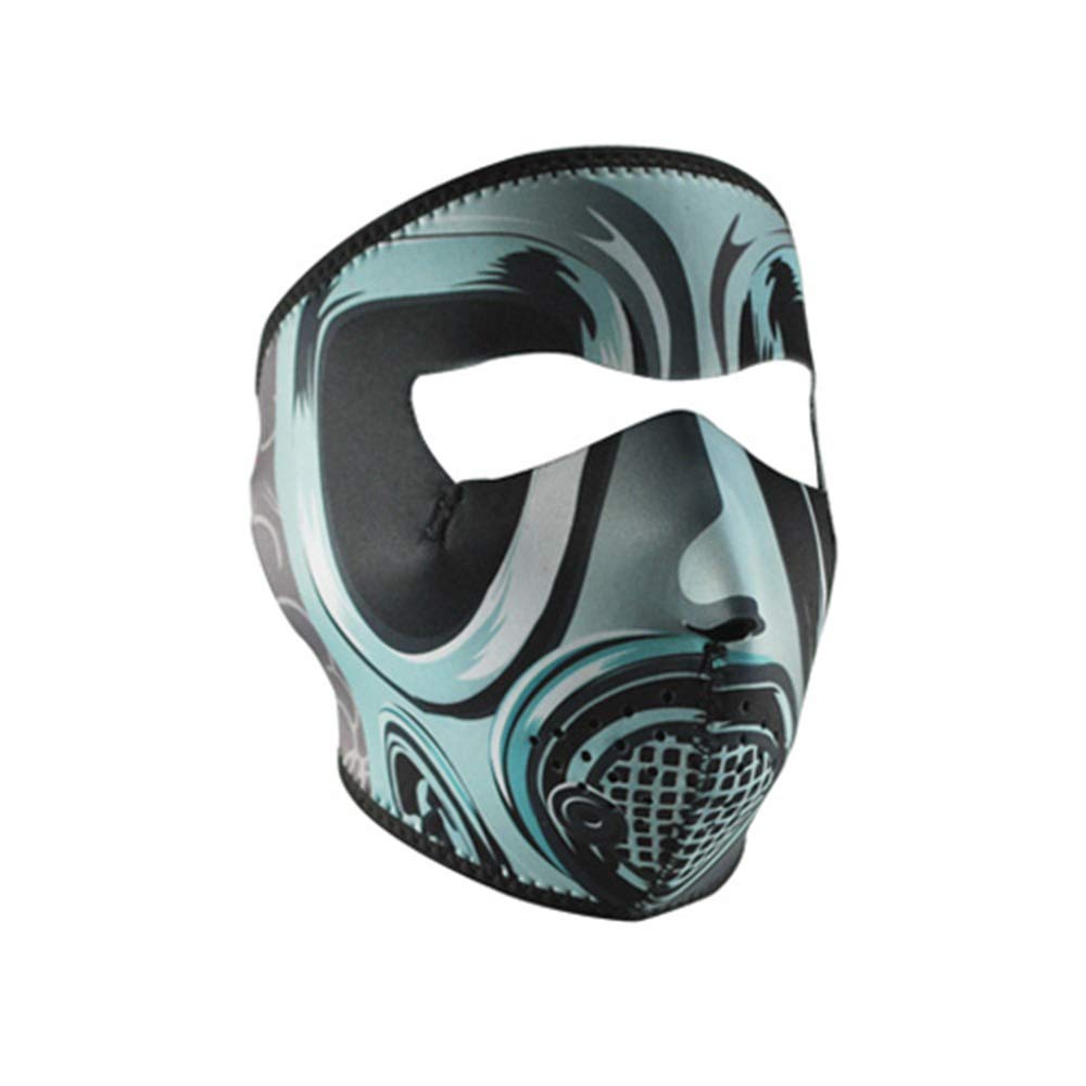 ZANheadgear Neoprene Full Face Mask - Reusable Gas Mask for Airsoft, Paintball & Tactical Training - Comfortable Protective Gear for Outdoor Sports & Safety Drills