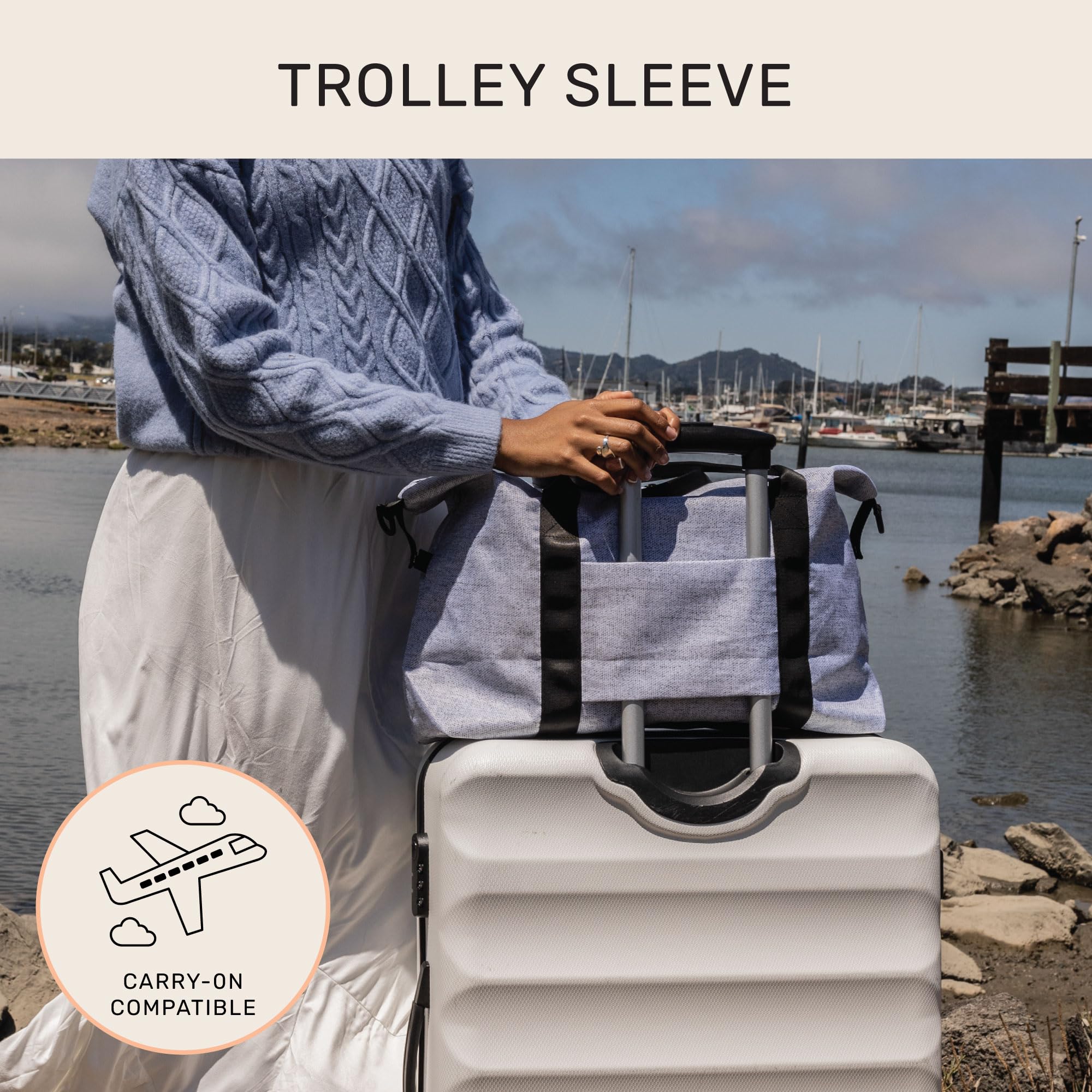 Jadyn Lola Travel Duffle Bag - Stylish Weekender Overnight Bag for Women & Men, Spacious Gym Tote with Multiple Pockets - Perfect for Weekend Getaways, Gym Workouts & Business Trips